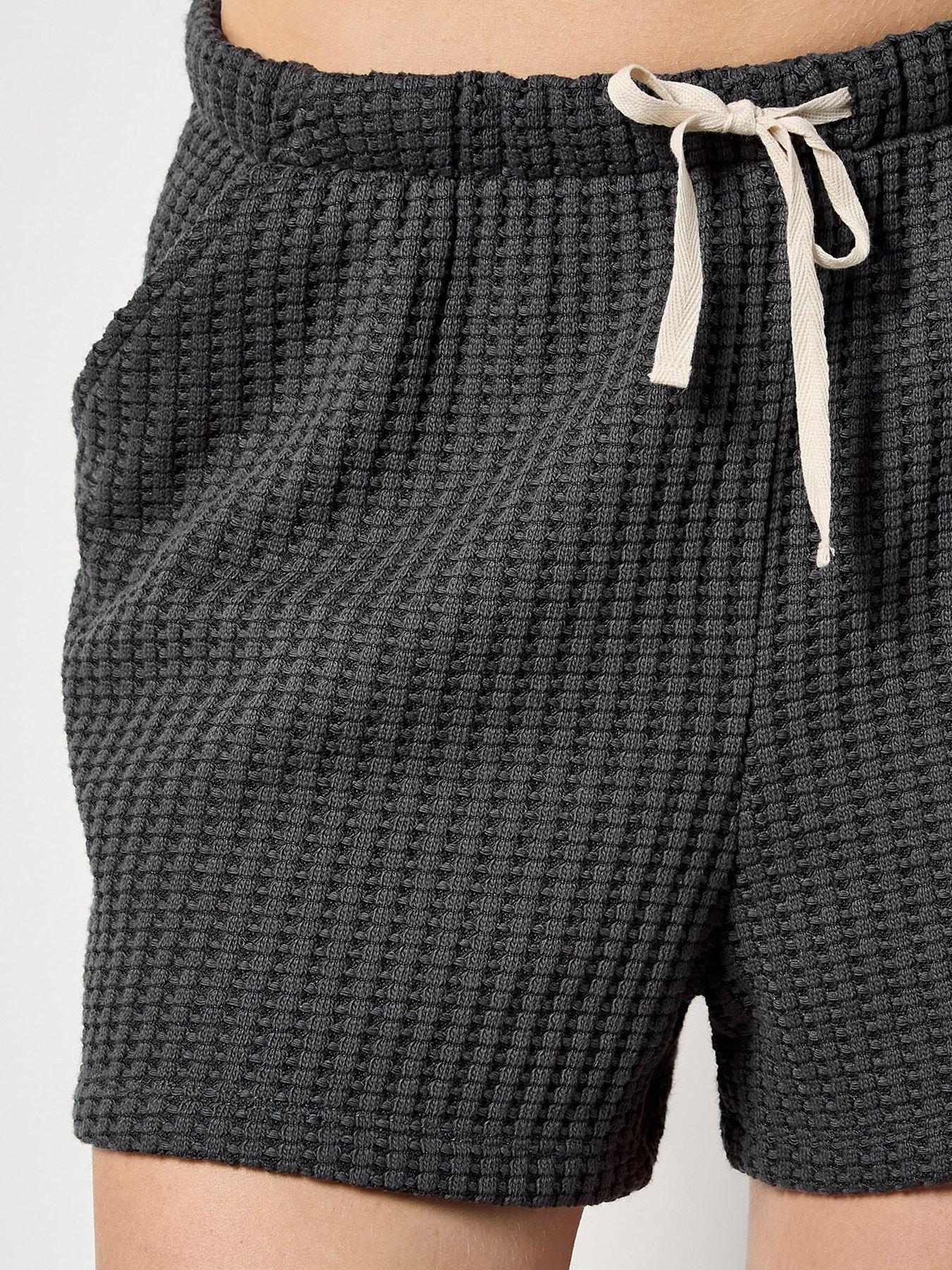 Image 4 of 4 of Apricot Dry Waffle Fabric  Short