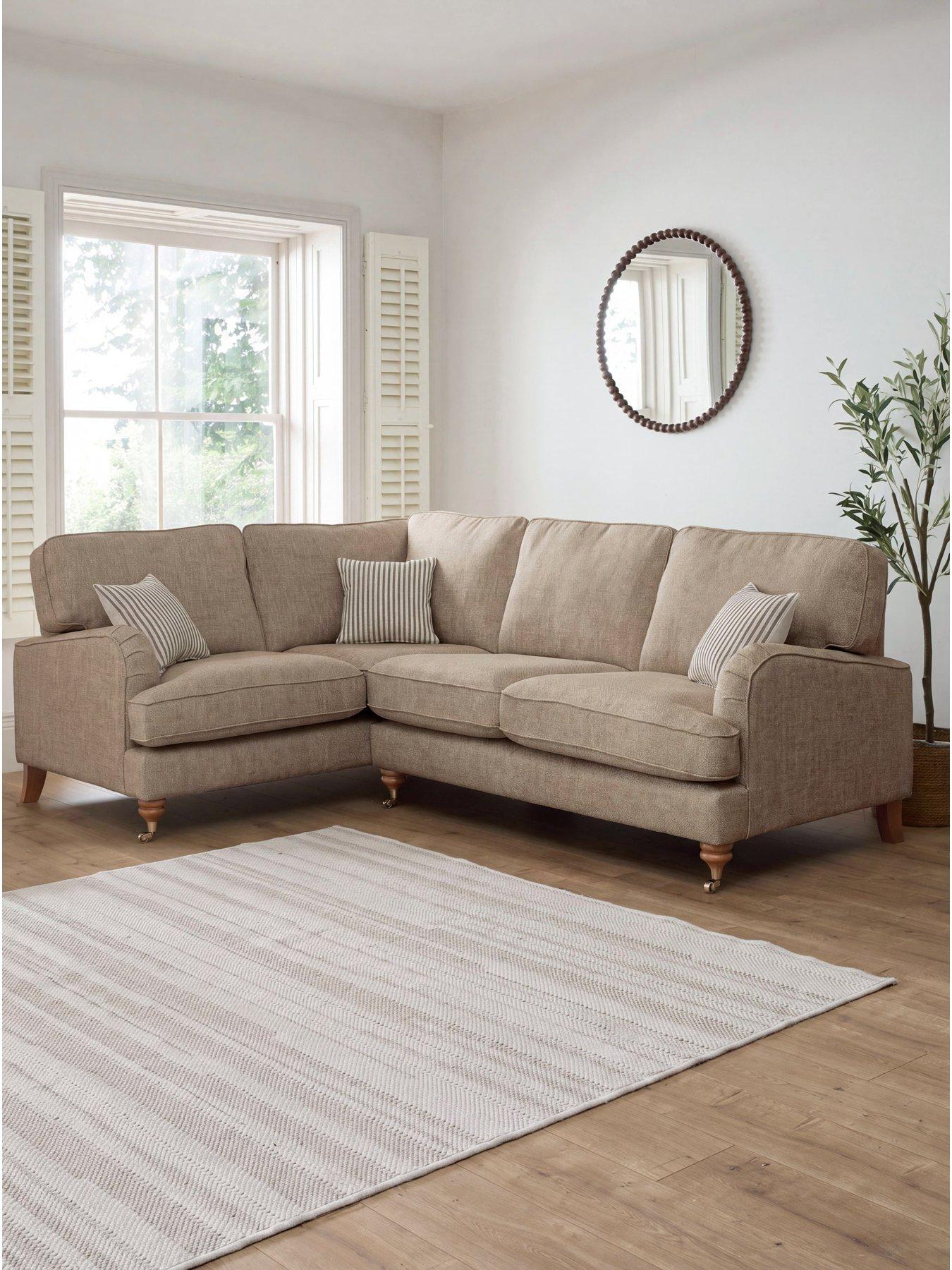 The Very Collection Bay Plain Lh Dbl Arm Crnr Grp