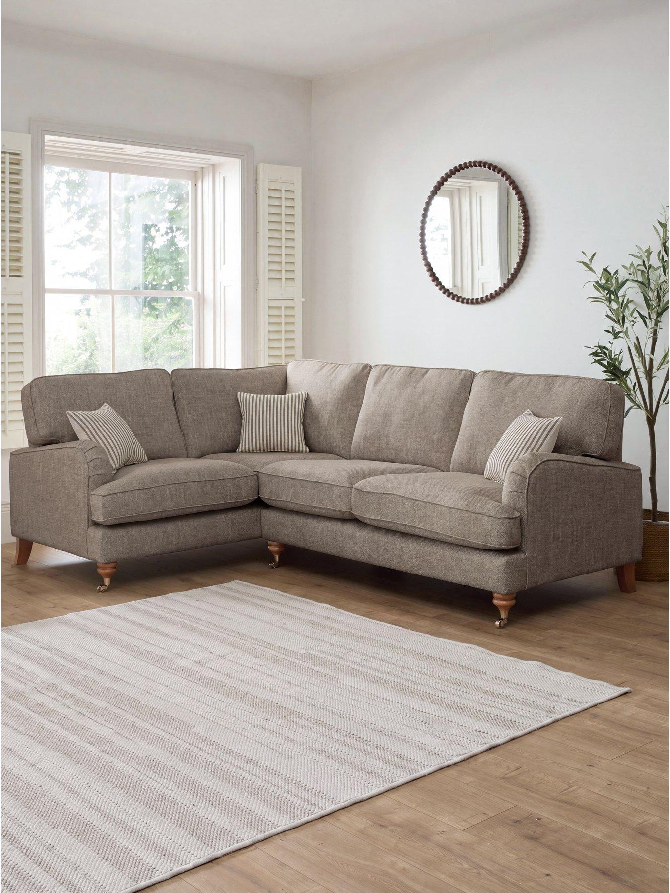 The Very Collection Bay Plain Lh Dbl Arm Crnr Grp