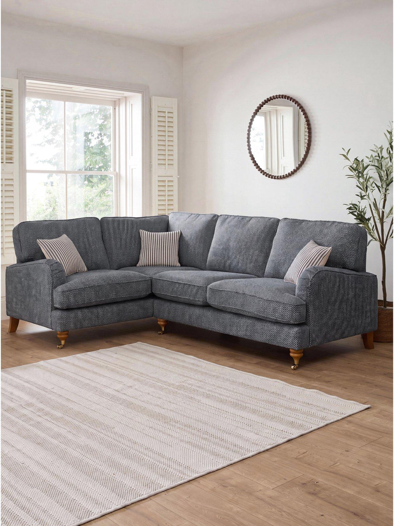 The Very Collection Bay Plain Lh Dbl Arm Crnr Grp