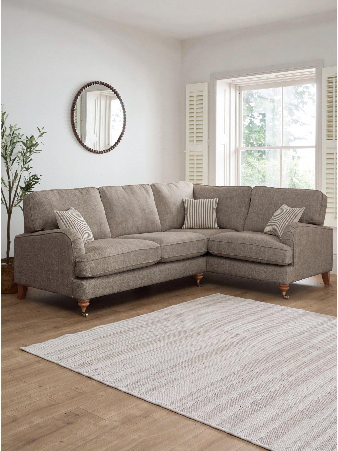 The Very Collection Bay Plain Rh Dbl Arm Crnr Grp