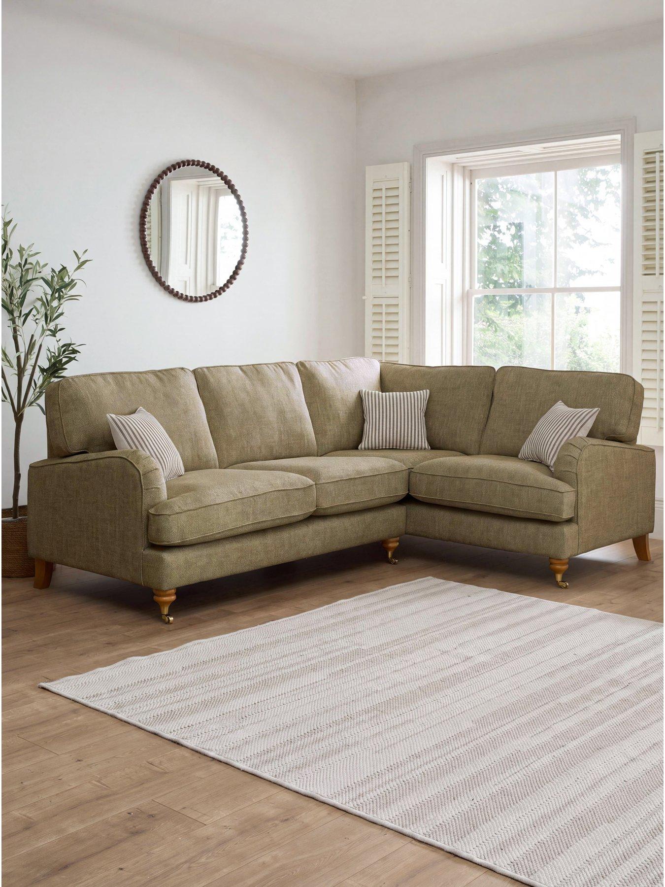 The Very Collection Bay Plain Rh Dbl Arm Crnr Grp