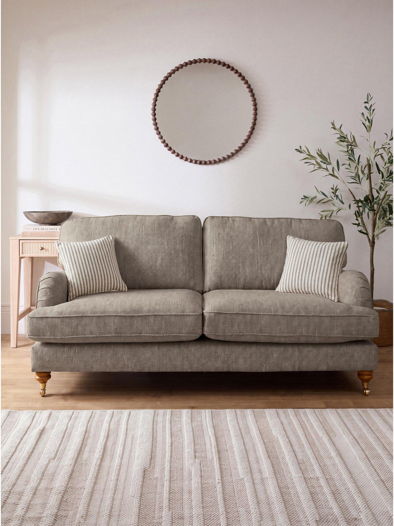 The Very Collection Bay Plain 3 Seater Sofa