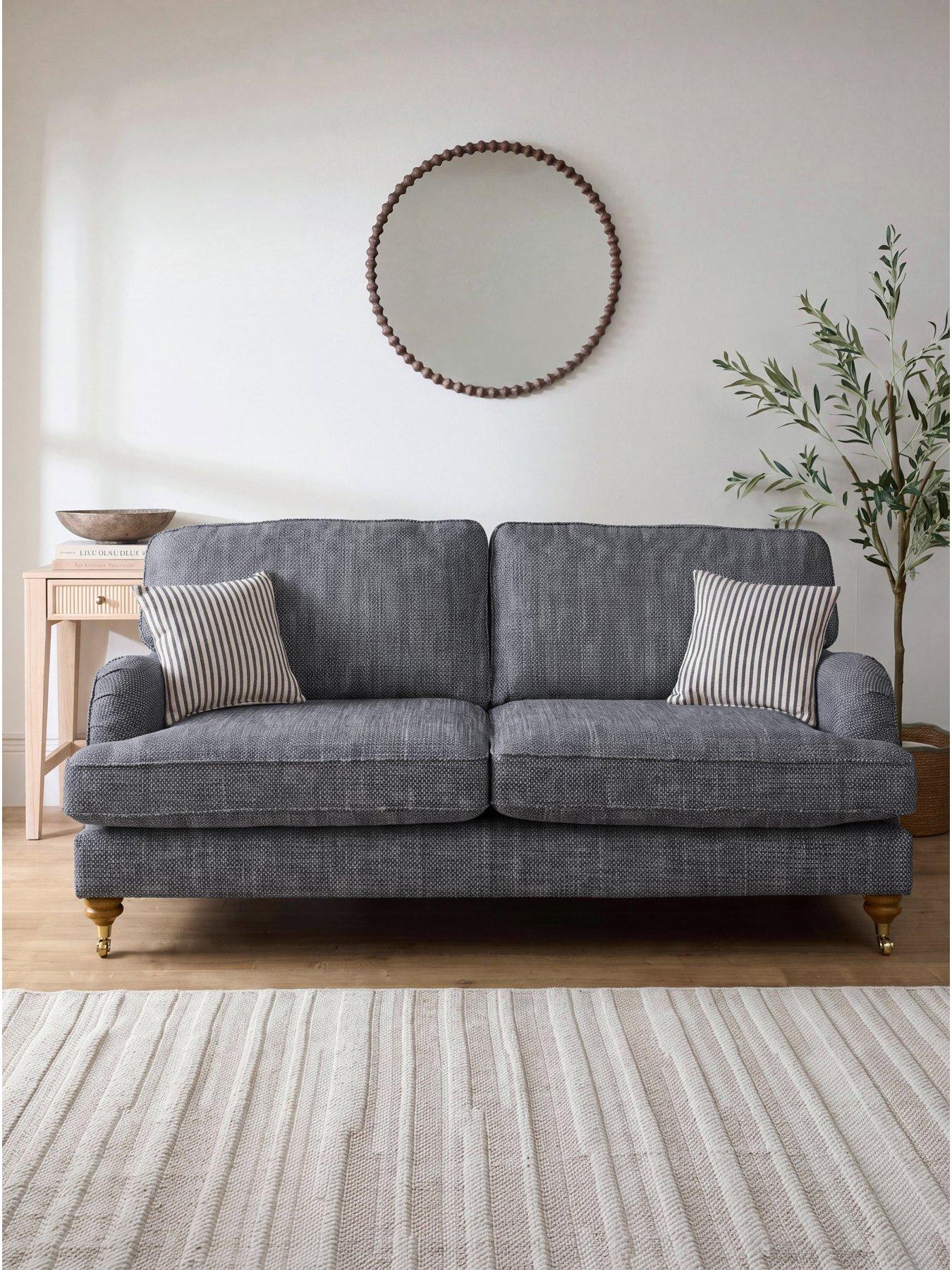 The Very Collection Bay Plain 3 Seater Sofa