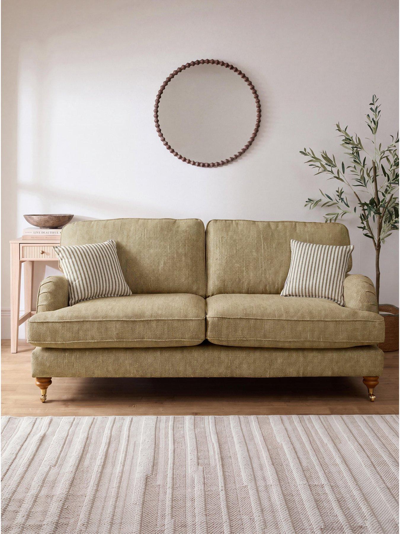 The Very Collection Bay Plain 3 Seater Sofa