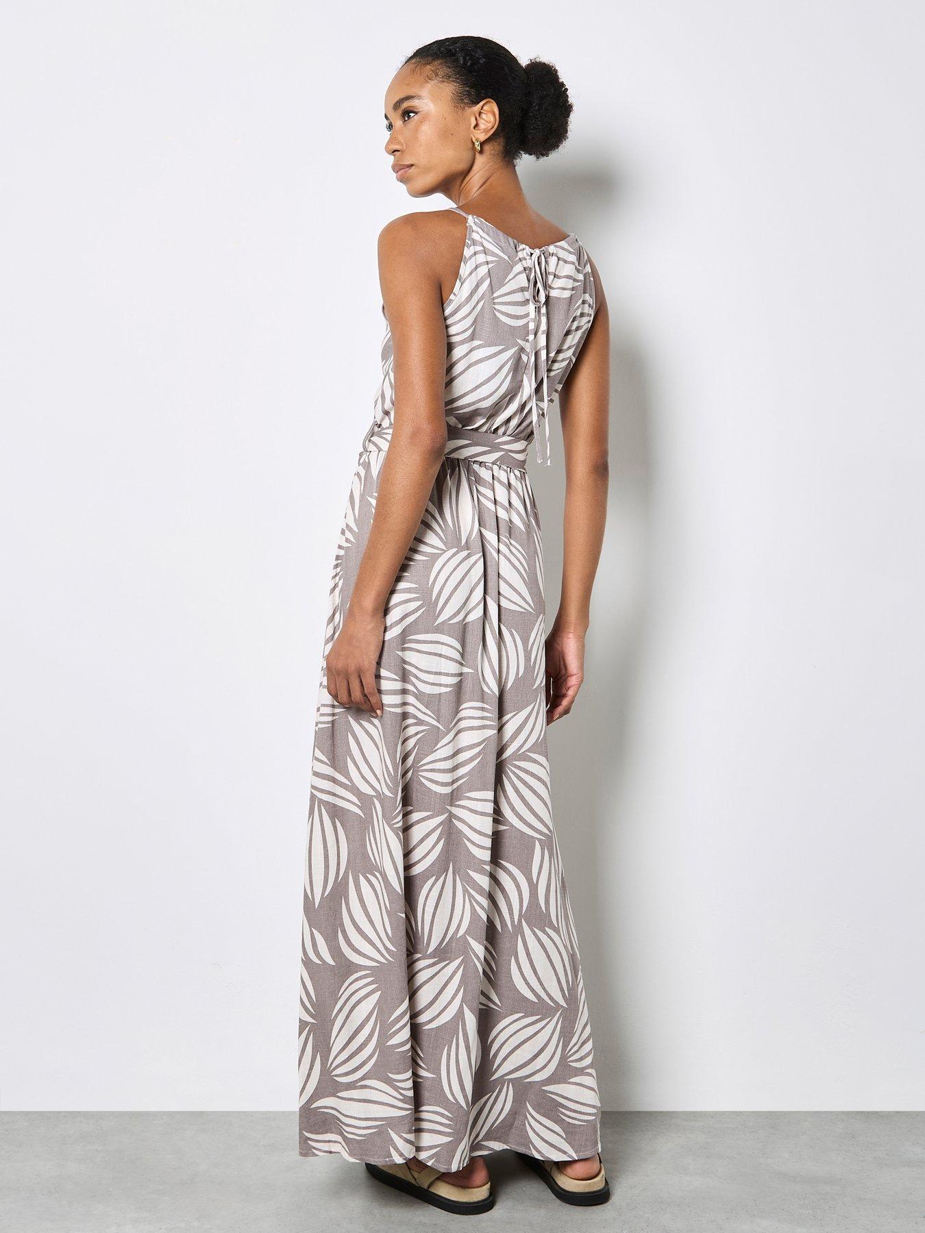 Image 2 of 5 of Apricot Ovrsizd Shells High Nck Maxi Drs