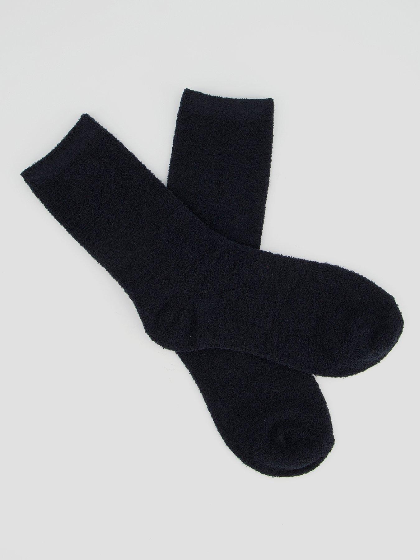 Image 3 of 4 of The Very Collection Womens 3 Pack Thermal Socks - Black