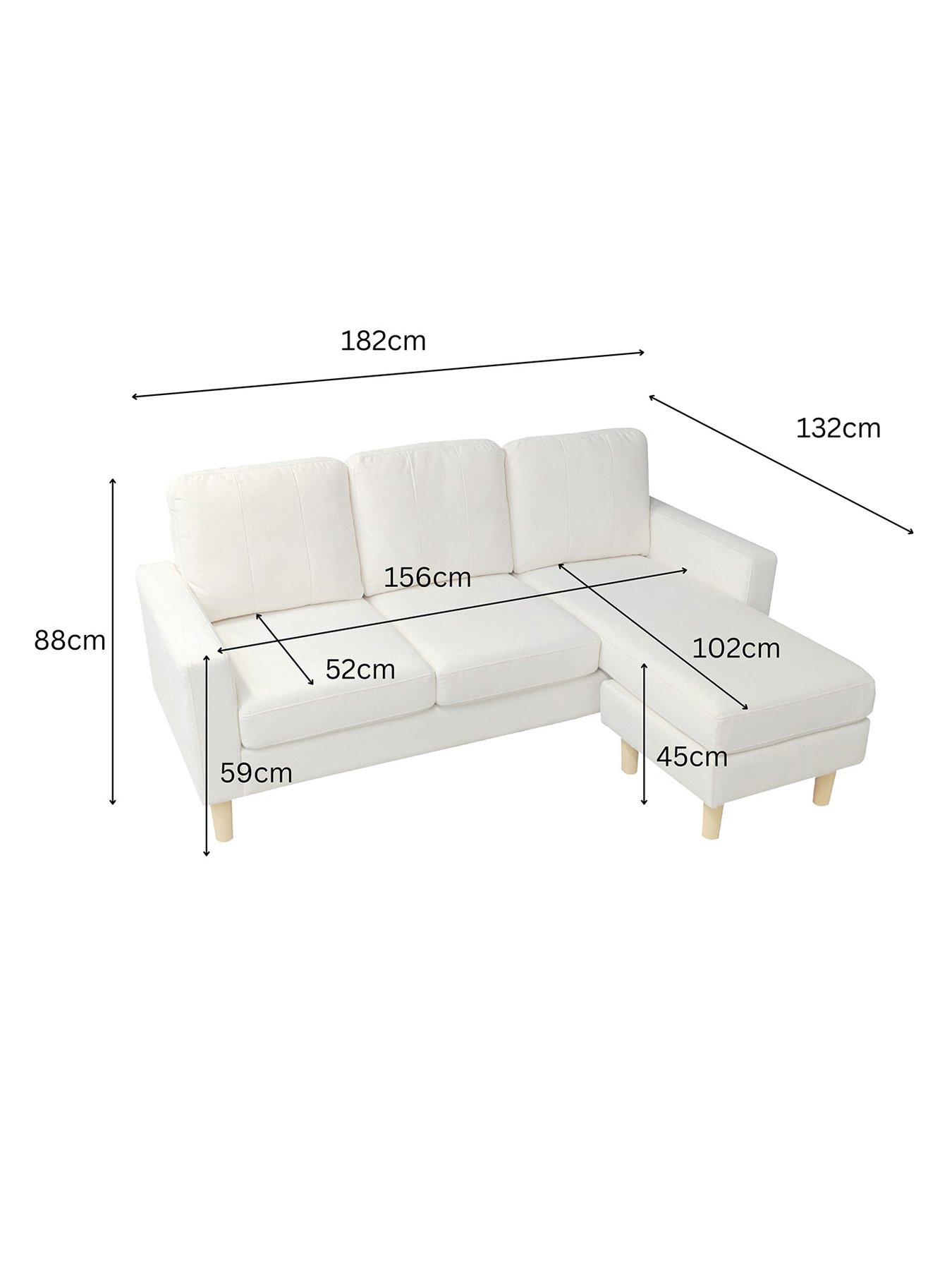 Image 7 of 7 of Aspire Pad Compact Corner Sofa - Left Or Right