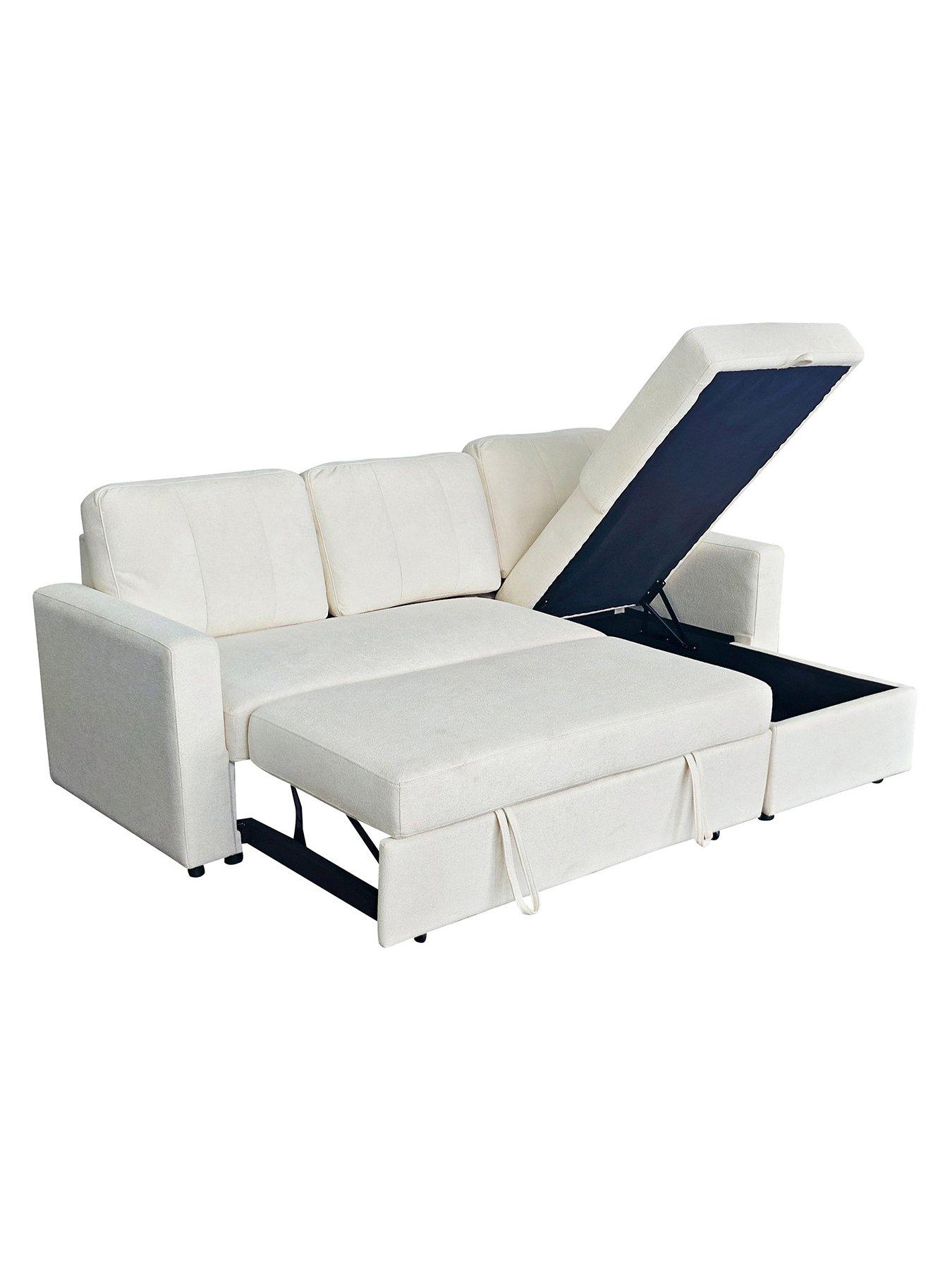 Image 4 of 6 of Aspire Nexis Corner Chaise Sofa Bed - Right Hand Side