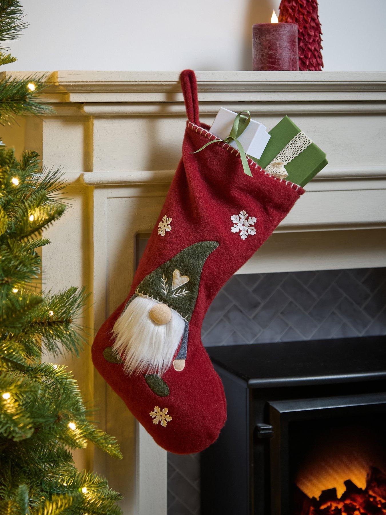 Heaven Sends Gonk Christmas Stocking - Red