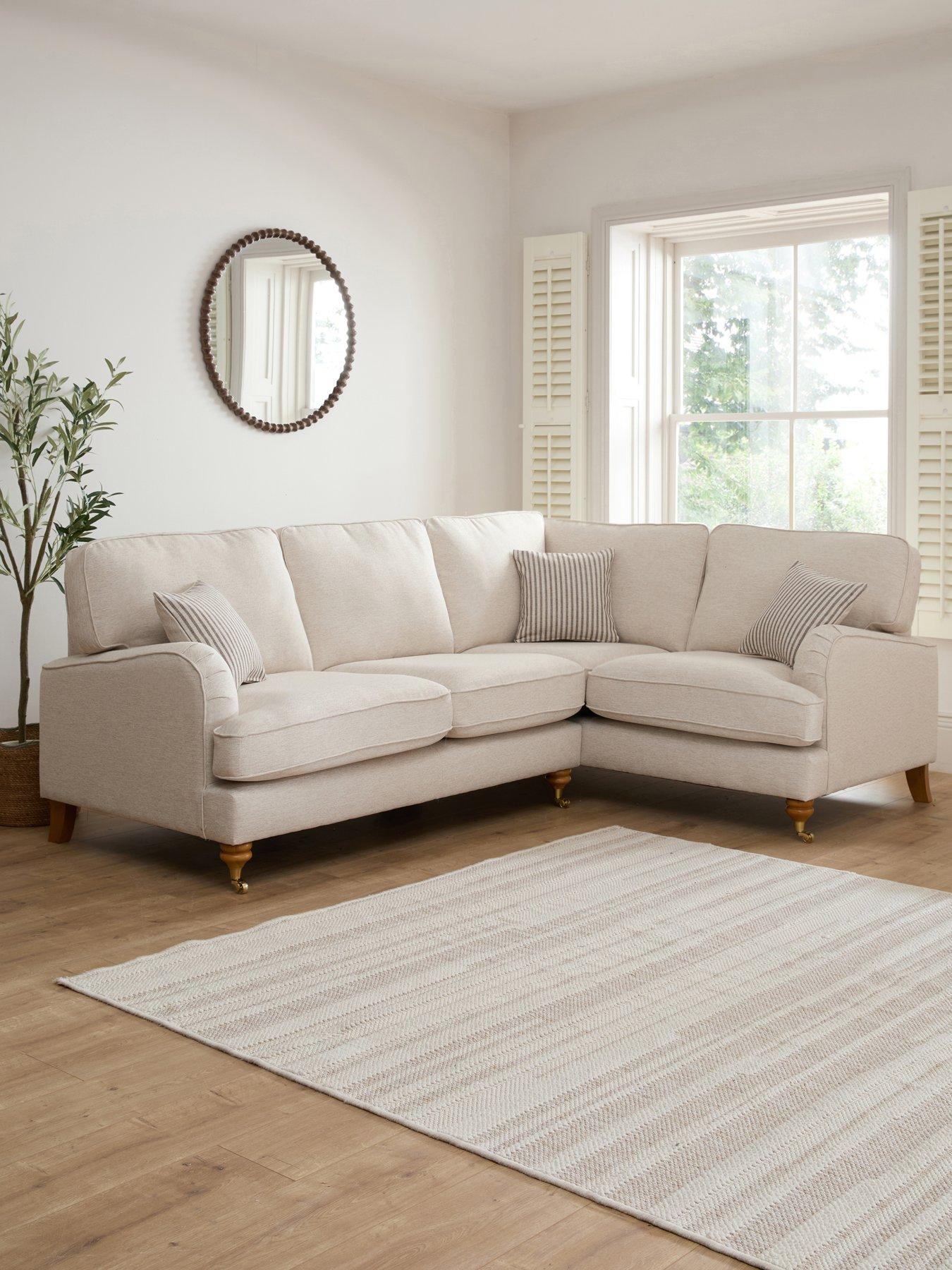 The Very Collection Bay Plain Rh Dbl Arm Crnr Grp