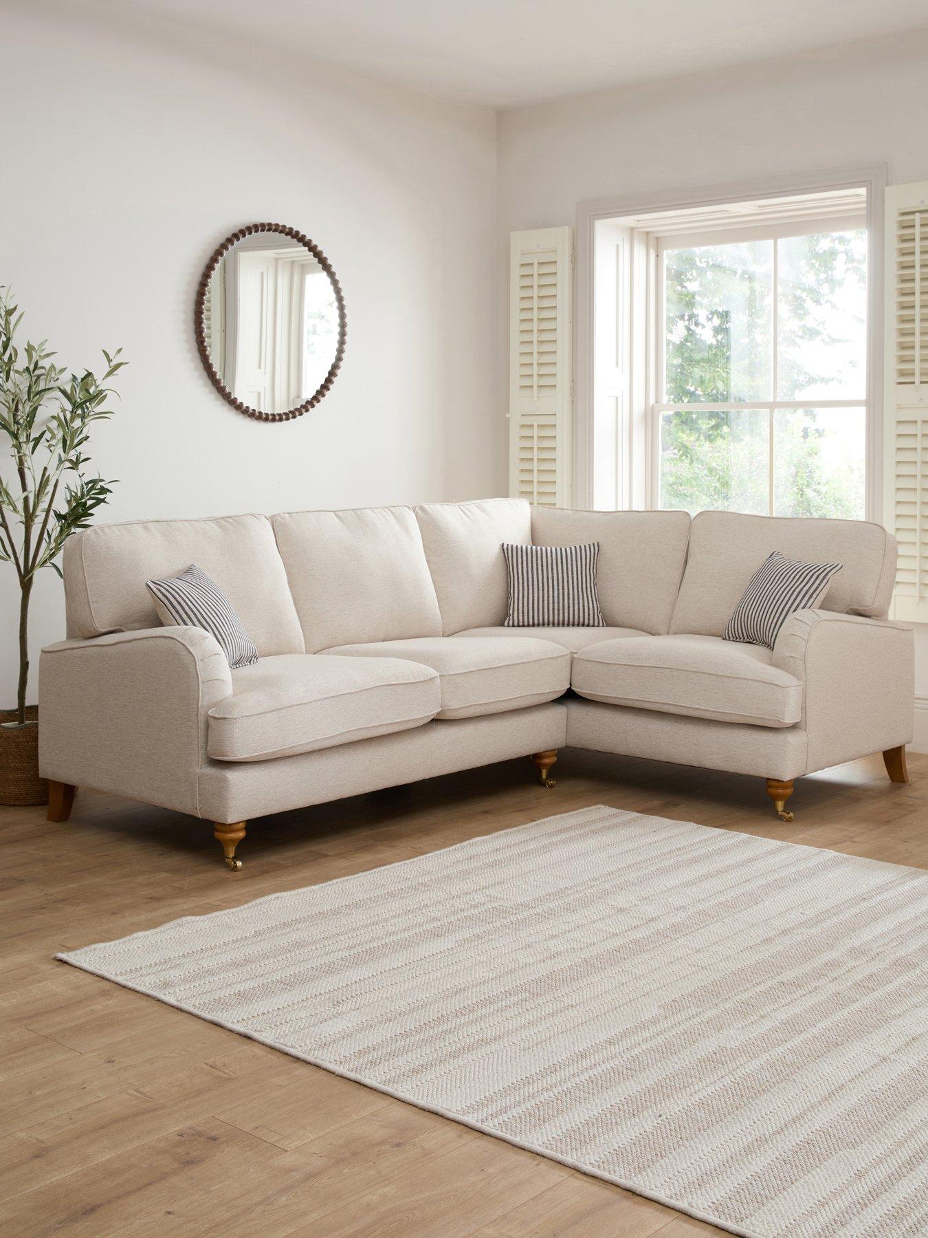 The Very Collection Bay Plain Rh Dbl Arm Crnr Grp