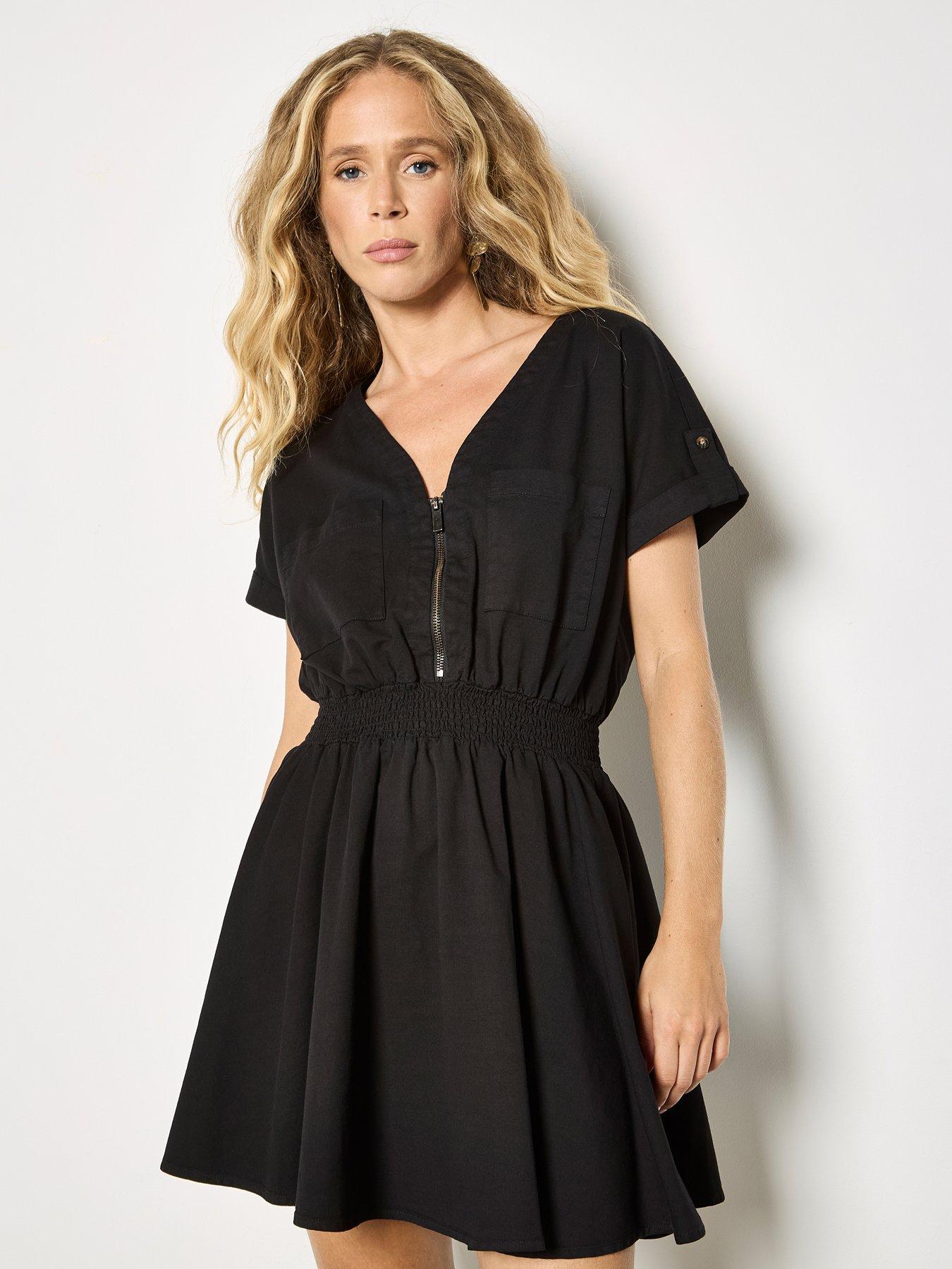 apricot black dress Sassy Stunner Dress – Apricot Lane Duluth main image 0