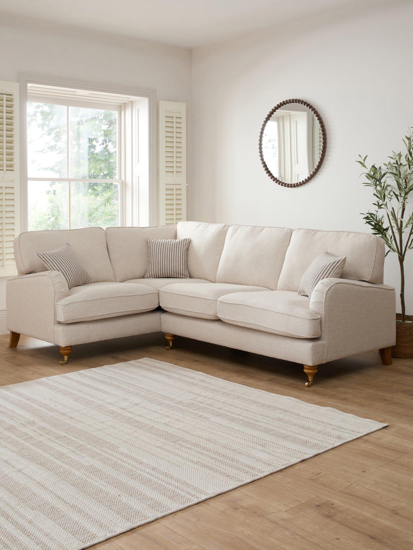 The Very Collection Bay Plain Lh Dbl Arm Crnr Grp