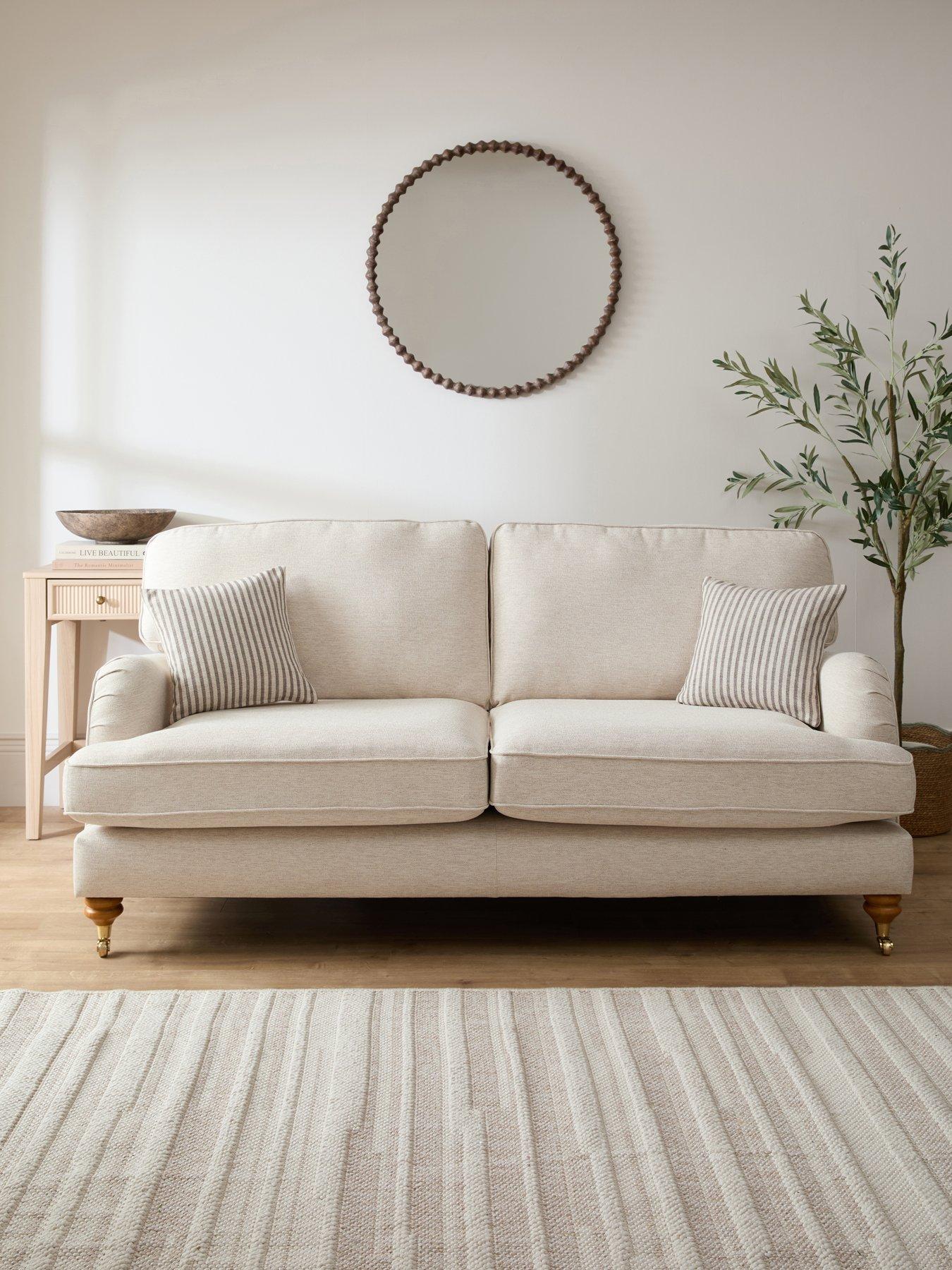 The Very Collection Bay Plain 3 Seater Sofa