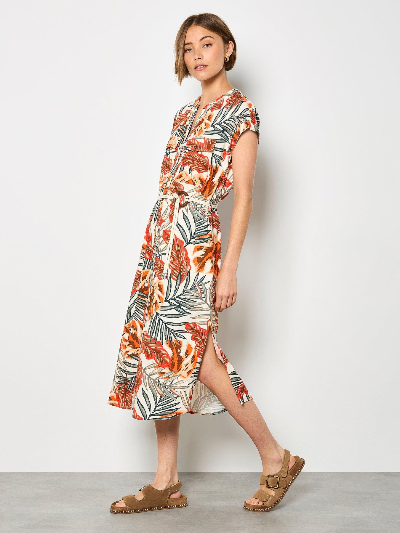 apricot-painted-banana-leaf-dress-greenback
