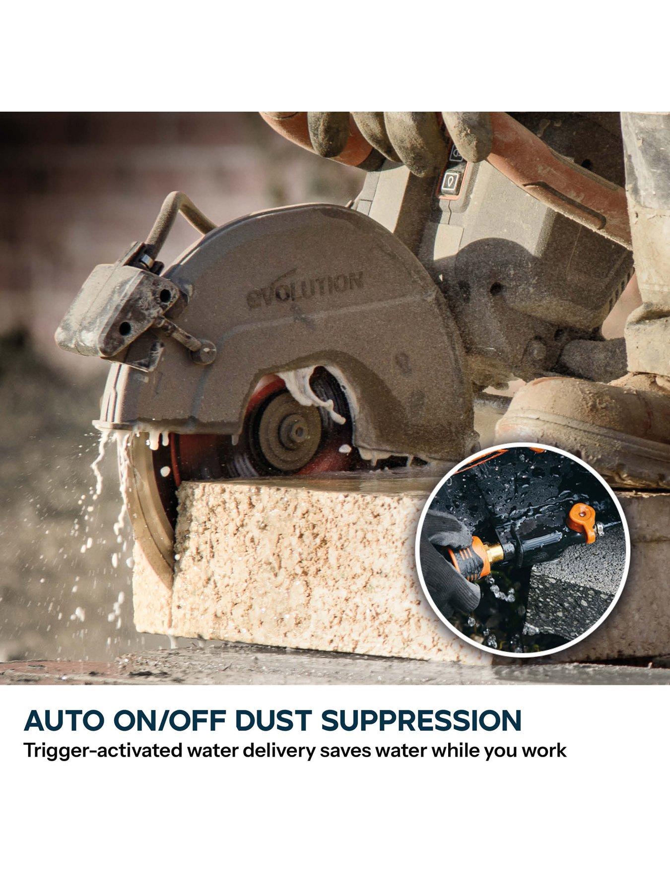 Image 5 of 7 of Evolution R260DCT-LI&nbsp;Cordless 260mm Disc Cutter with Dust Suppression, plus&nbsp;2x 5Ah&nbsp;Batteries