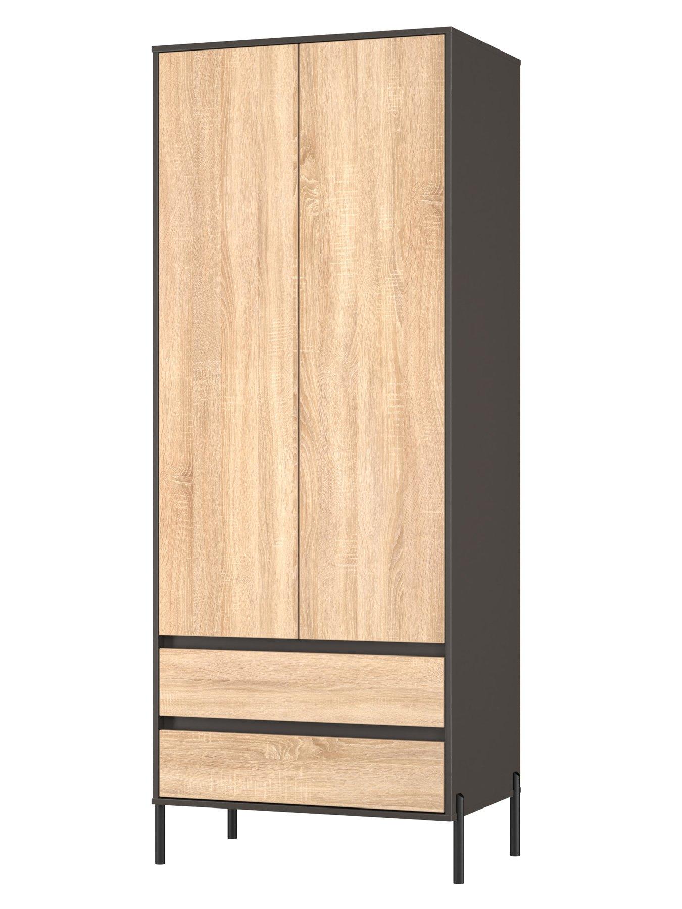Image 3 of 7 of SWIFT Raina 2 Door 2 Drawer Wardrobe Ready Assembled