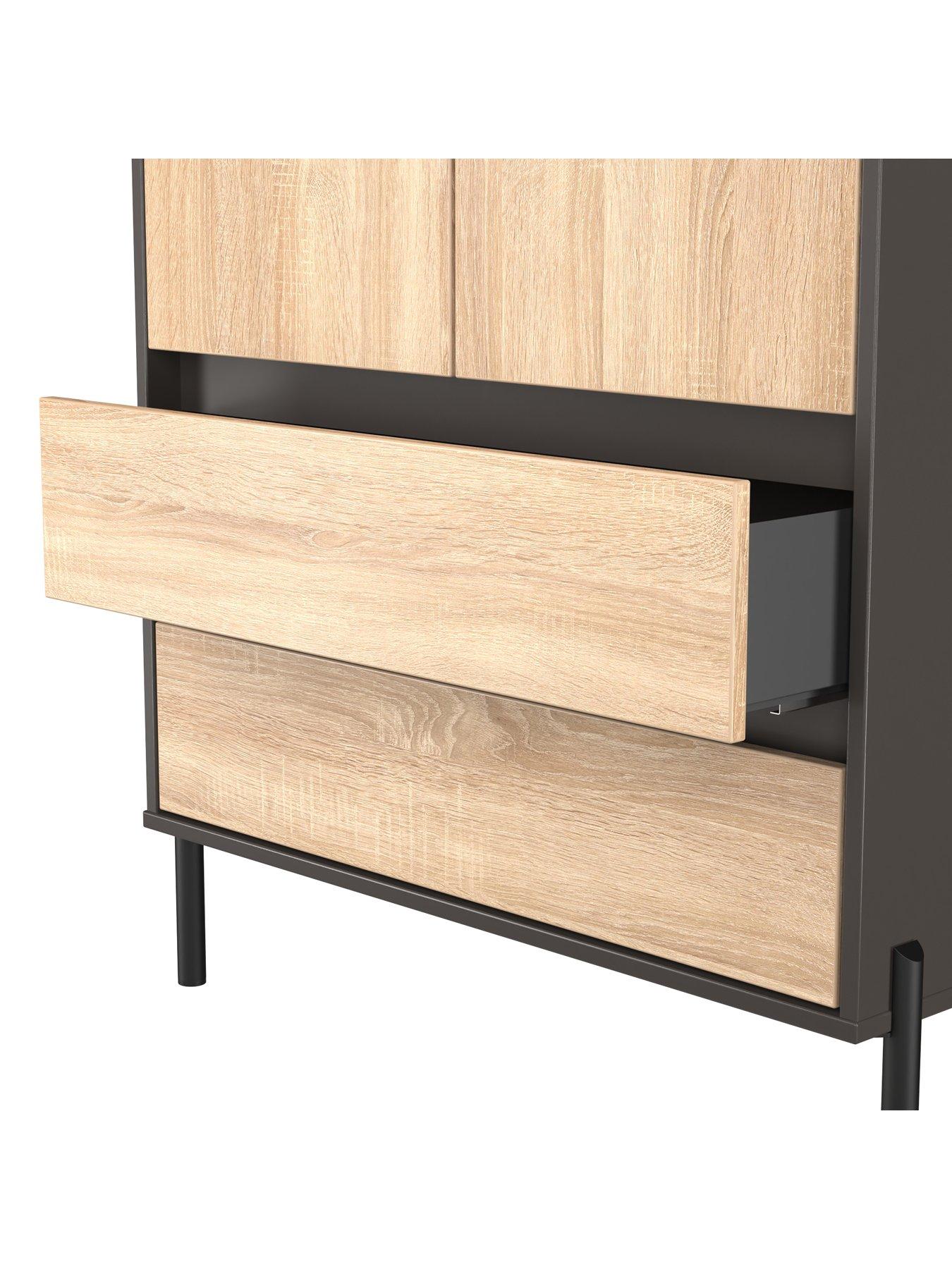 Image 6 of 7 of SWIFT Raina 2 Door 2 Drawer Wardrobe Ready Assembled
