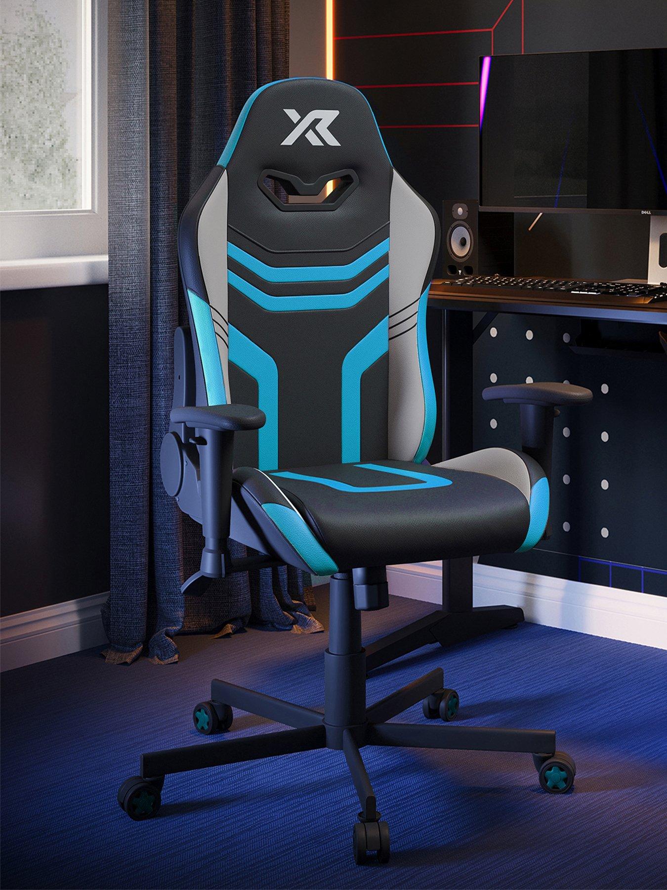 X Rocker Agility Compact Office Gaming Chair - Carbon Black