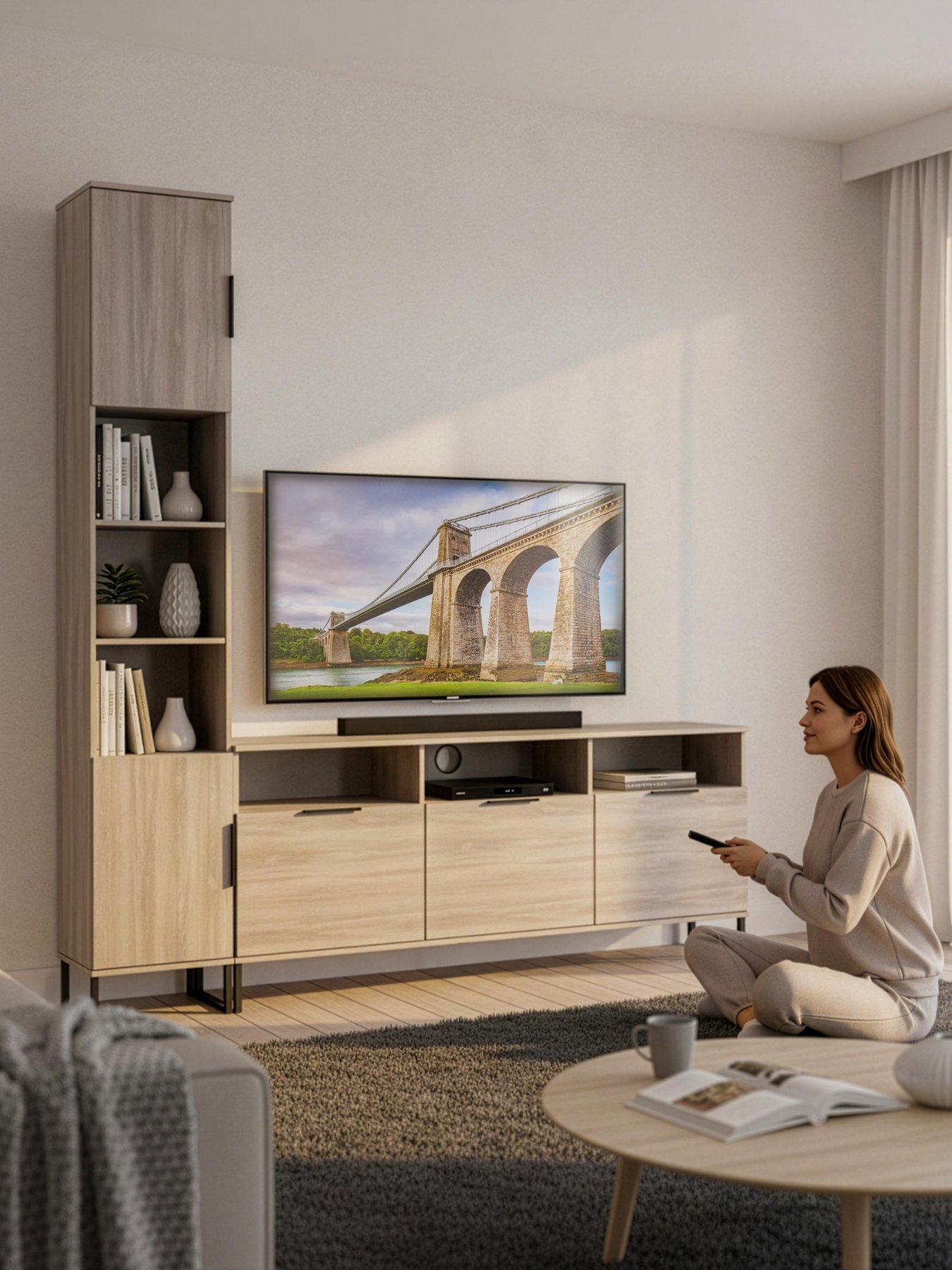 Image 1 of 6 of SWIFT Emerson Left Hand Media Unit Ready Assembled