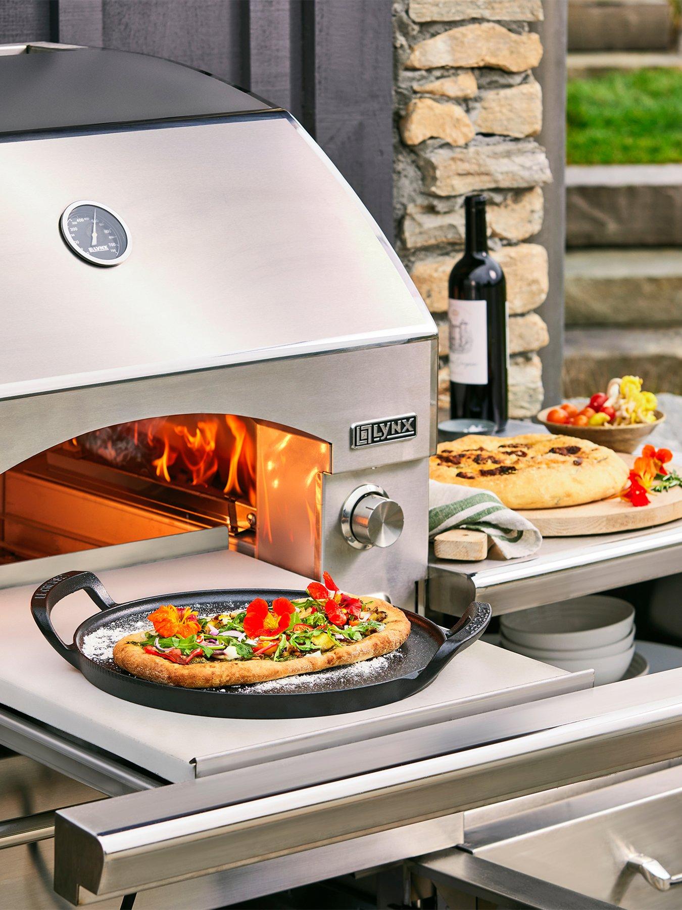 Le Creuset Le Creuset Cast Iron Bbq Round Pizza Pan 35cm Satin Black
