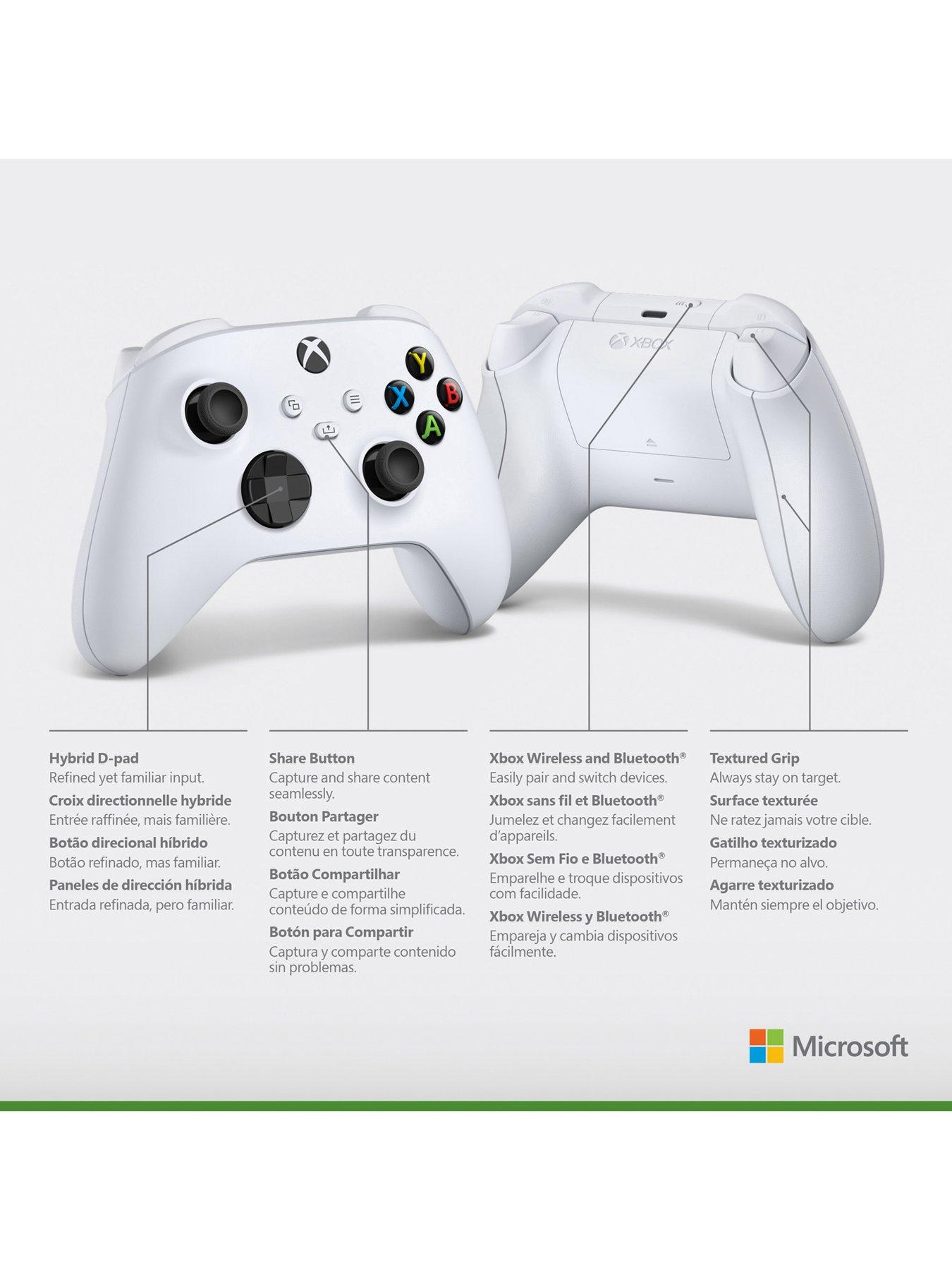 Image 4 of 8 of Xbox Wireless Controller &ndash; for Xbox Series X|S, Xbox One, and Windows 10 Devices