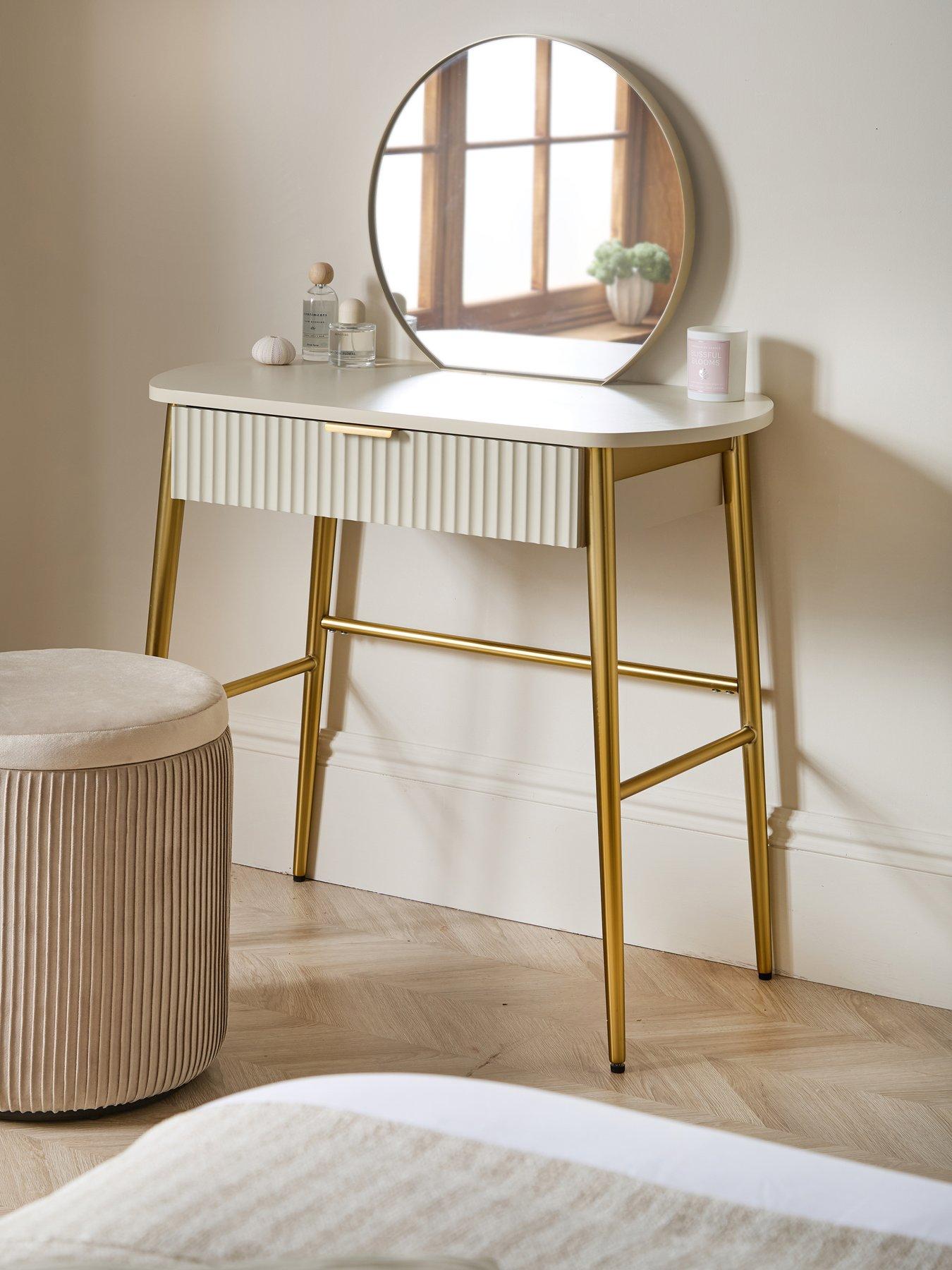 The Very Collection Cora Compact Dressing Table & Mirror