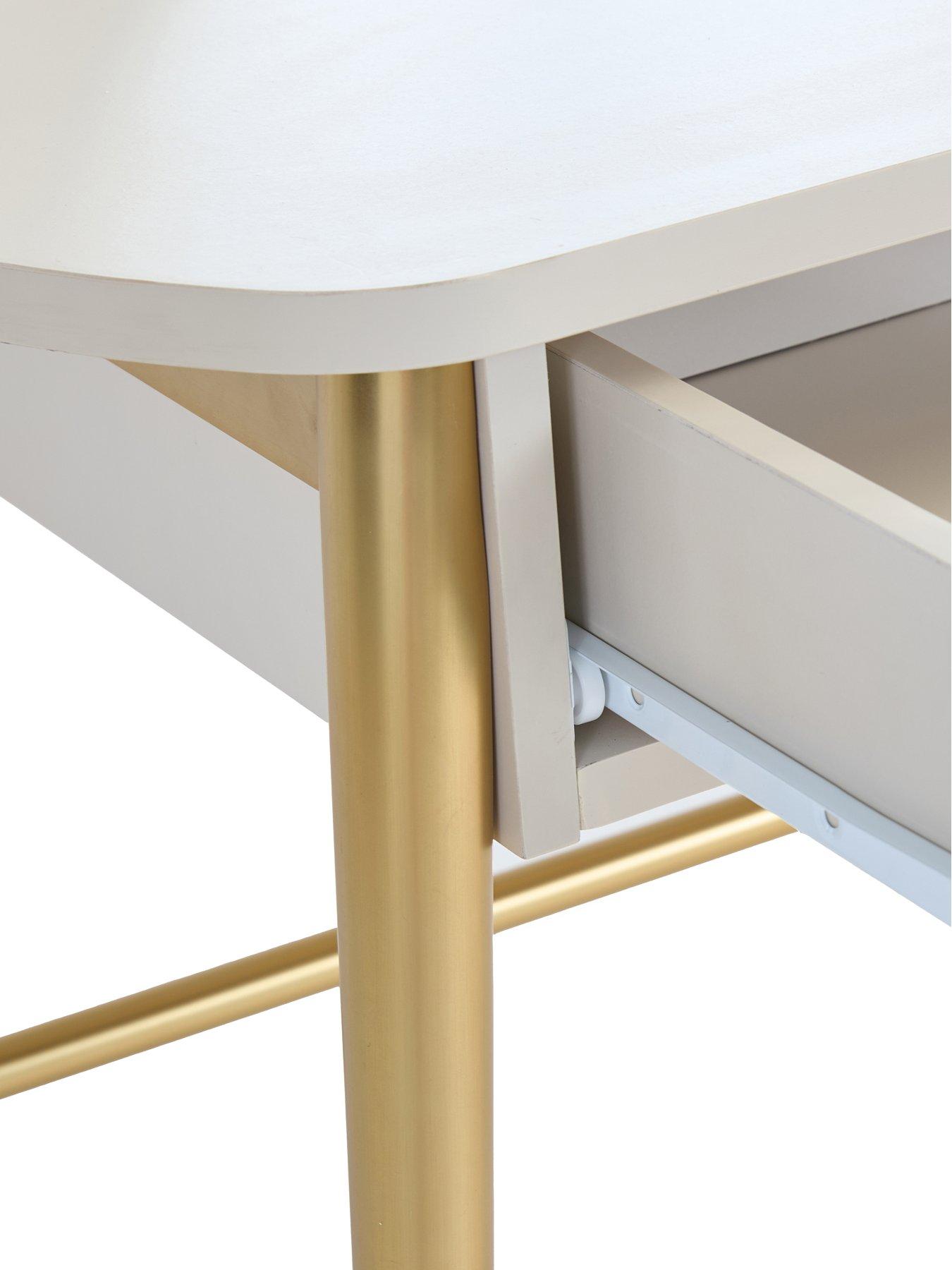 Image 6 of 7 of The Very Collection Cora Compact Dressing Table &amp; Mirror