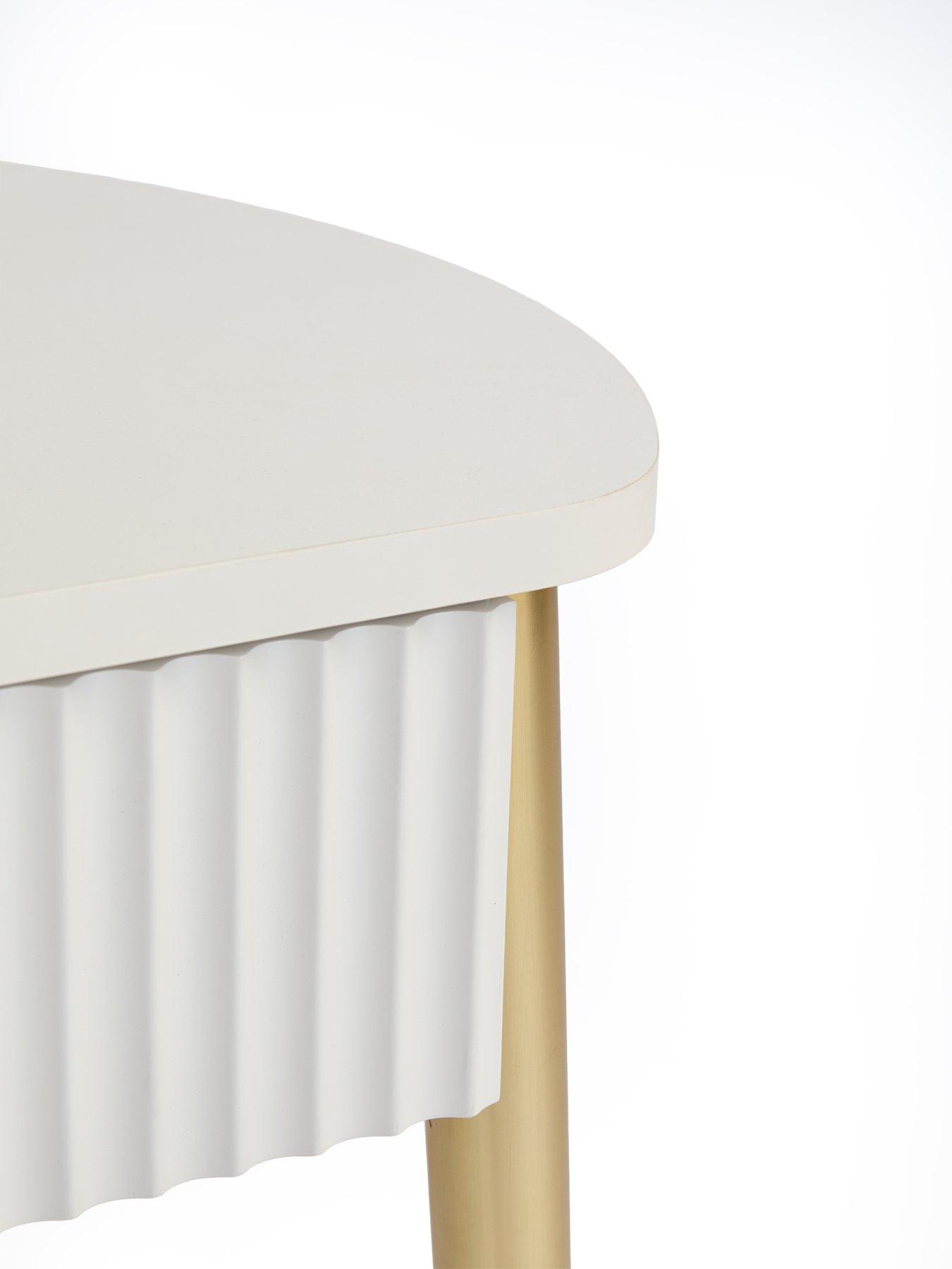 Image 7 of 7 of The Very Collection Cora Compact Dressing Table &amp; Mirror