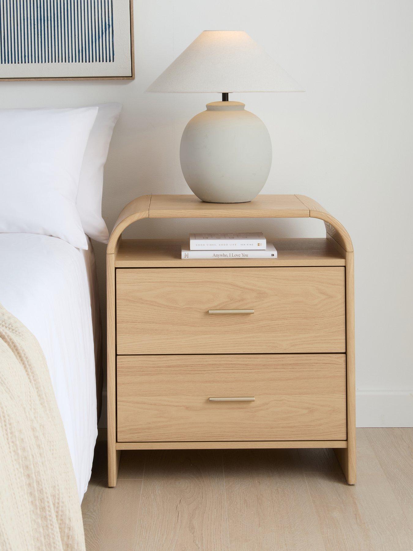 The Very Collection Joana 2 Drawer Bedside - FSC® Certified