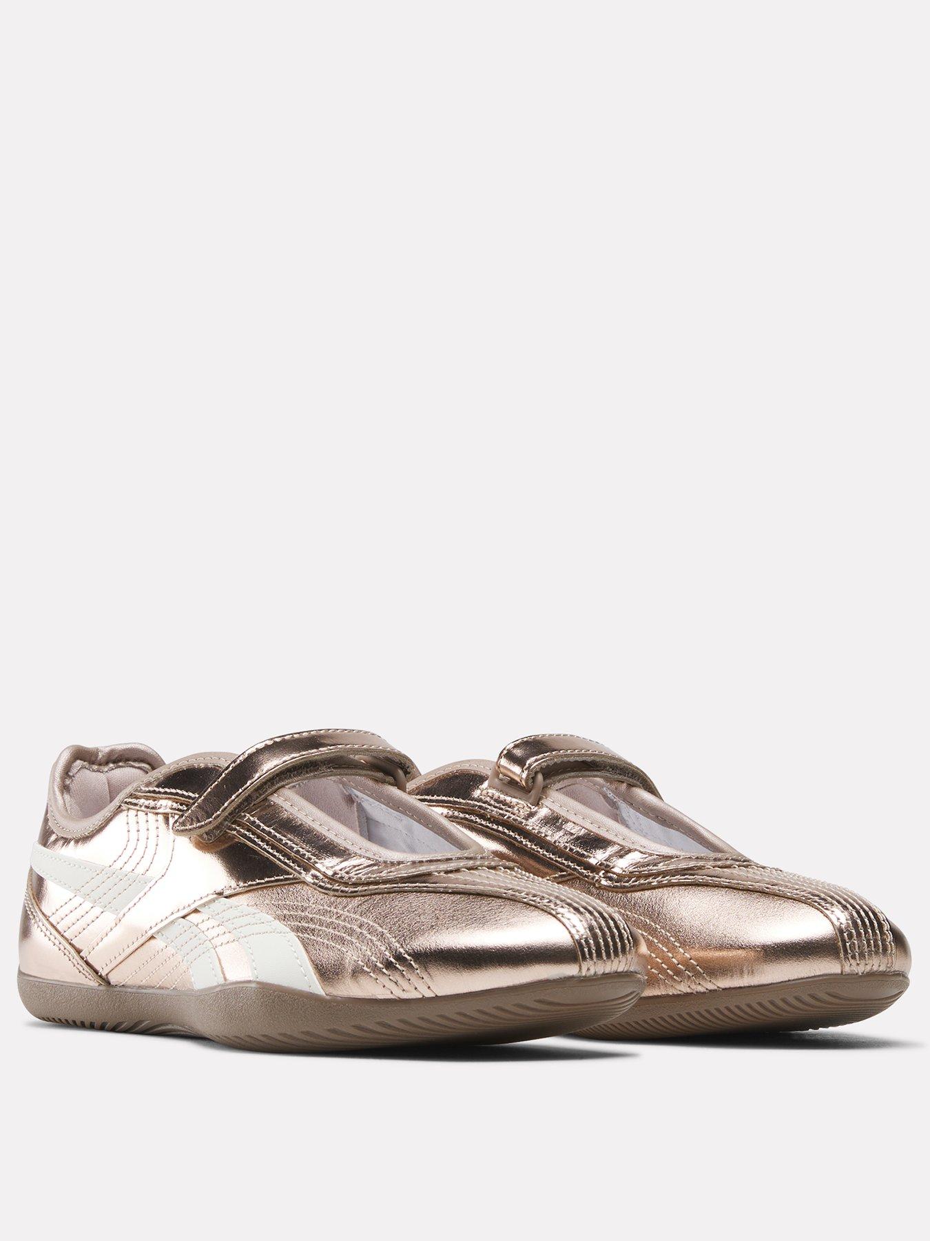 Image 2 of 5 of Reebok Womens Ultra Lo Mary Jane Trainers - Gold