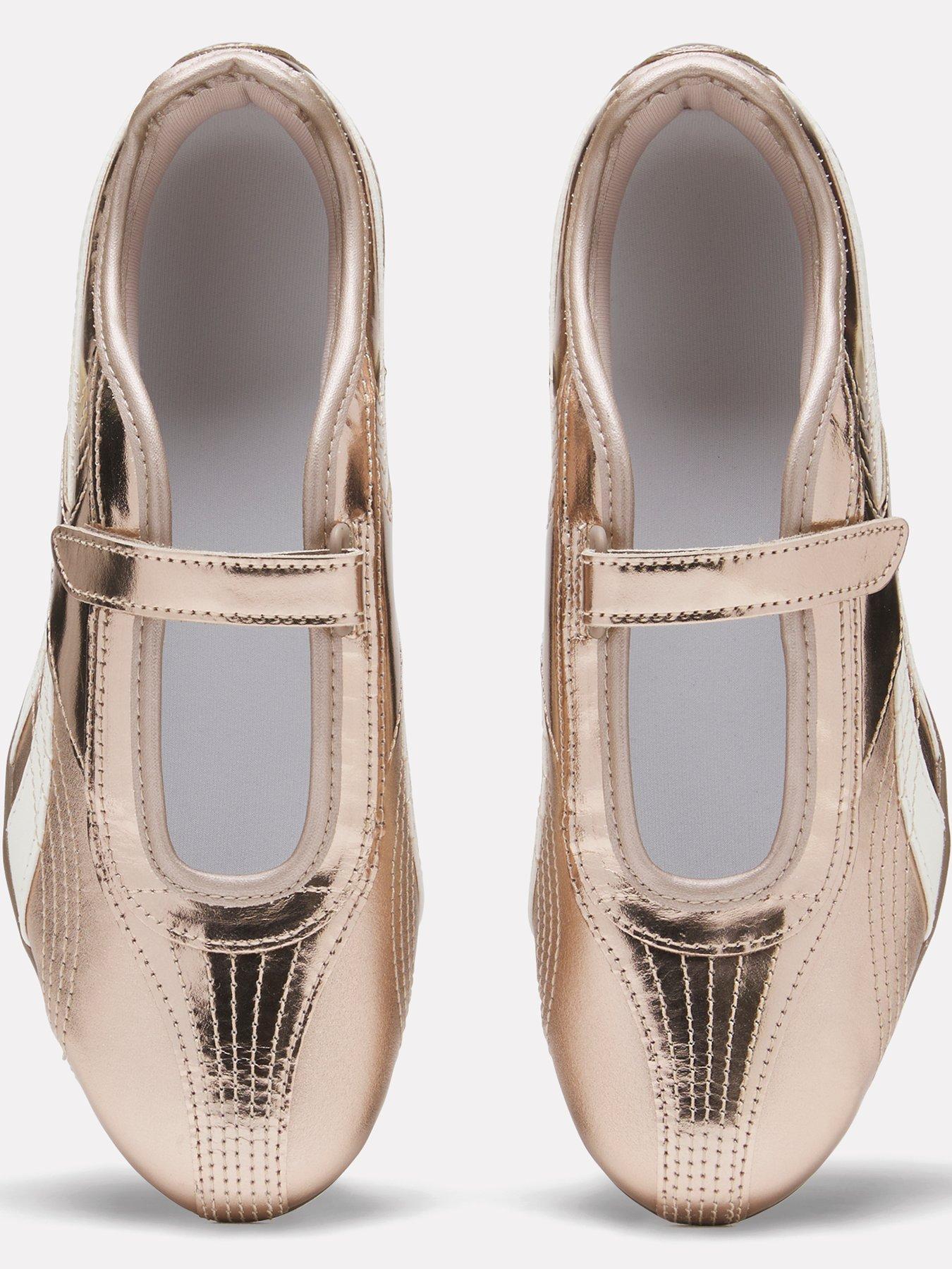Image 4 of 5 of Reebok Womens Ultra Lo Mary Jane Trainers - Gold
