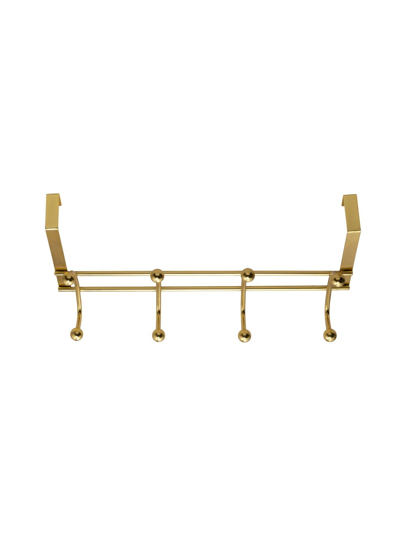 Image 5 of 5 of Croydex Gold Hook Over Door Multi Hooks