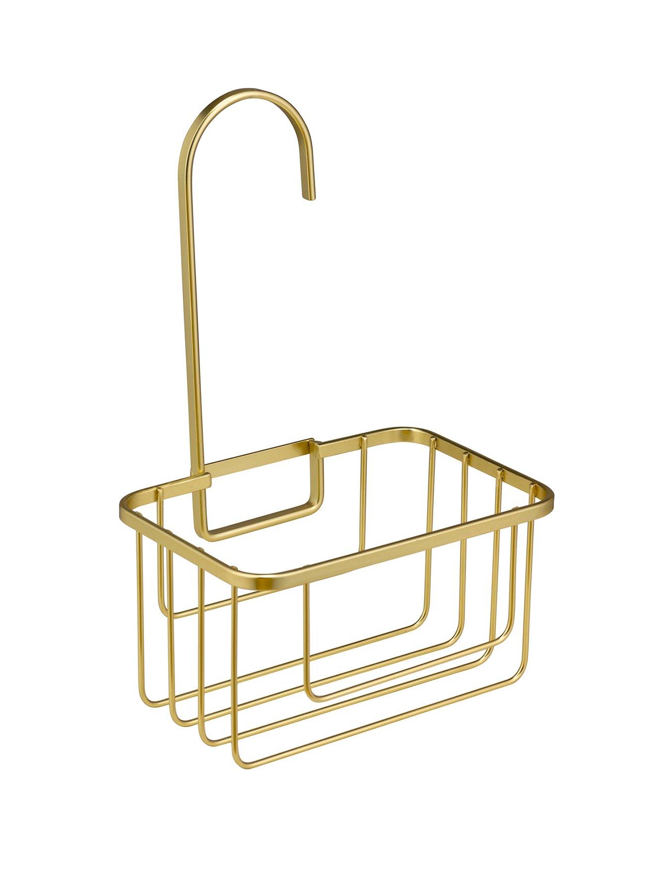 Image 1 of 5 of Croydex Gold Hook Over Shower Caddy
