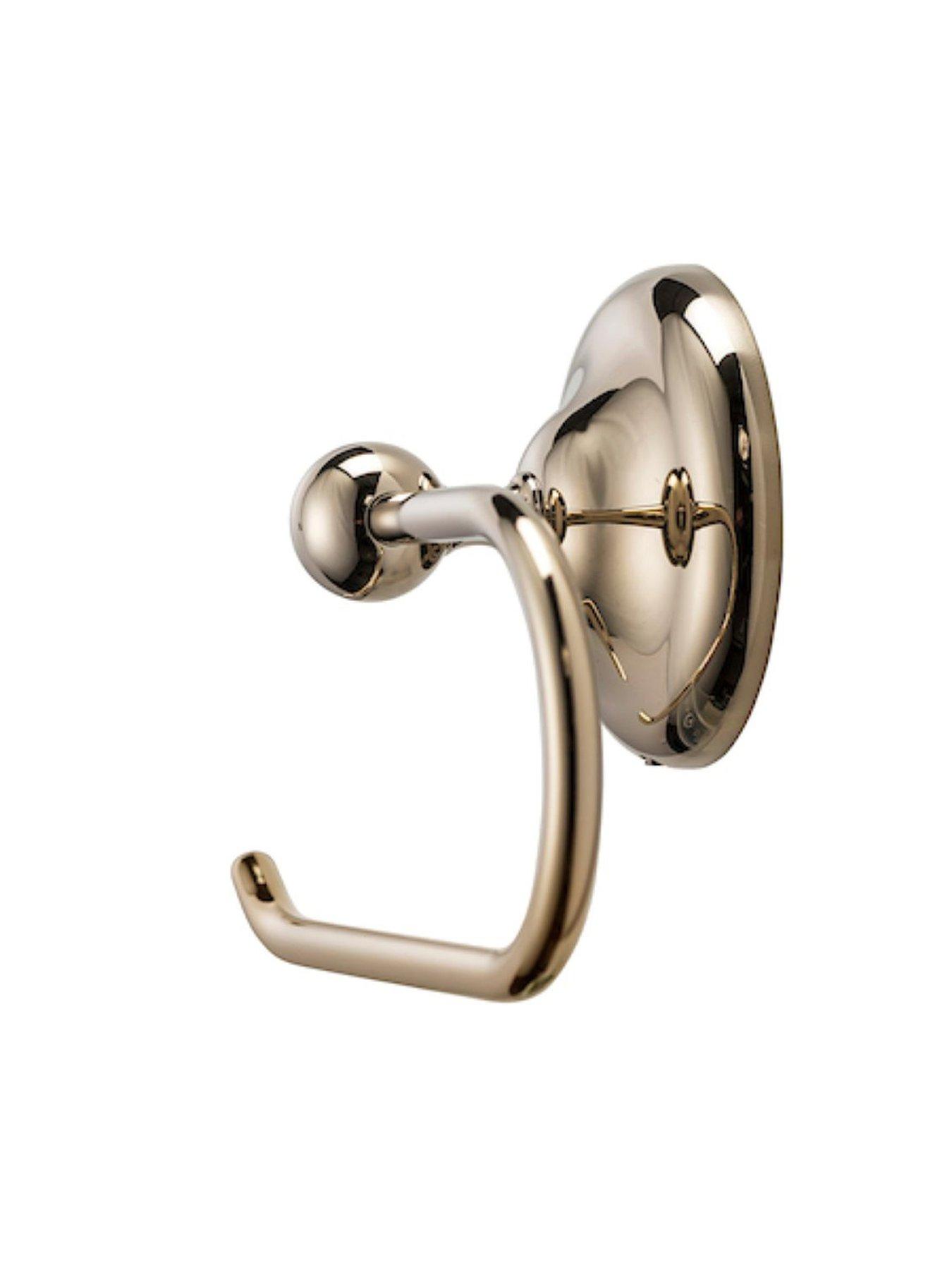 croydex-flexi-fix-grosvenor-gold-toilet-roll-holderdetail