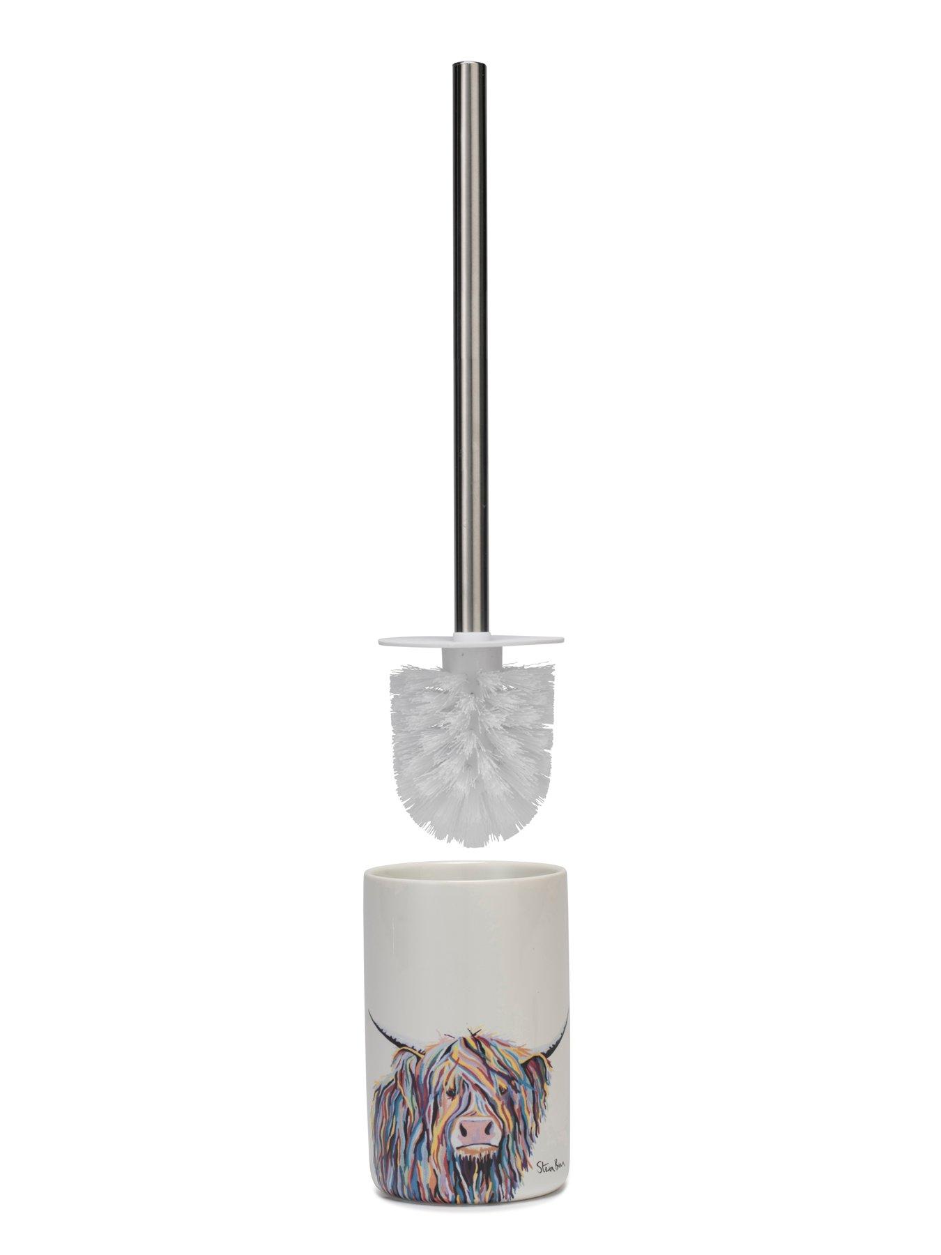 Image 4 of 4 of Croydex Steven Brown Angus Mccoo Toilet Brush &amp; Holder