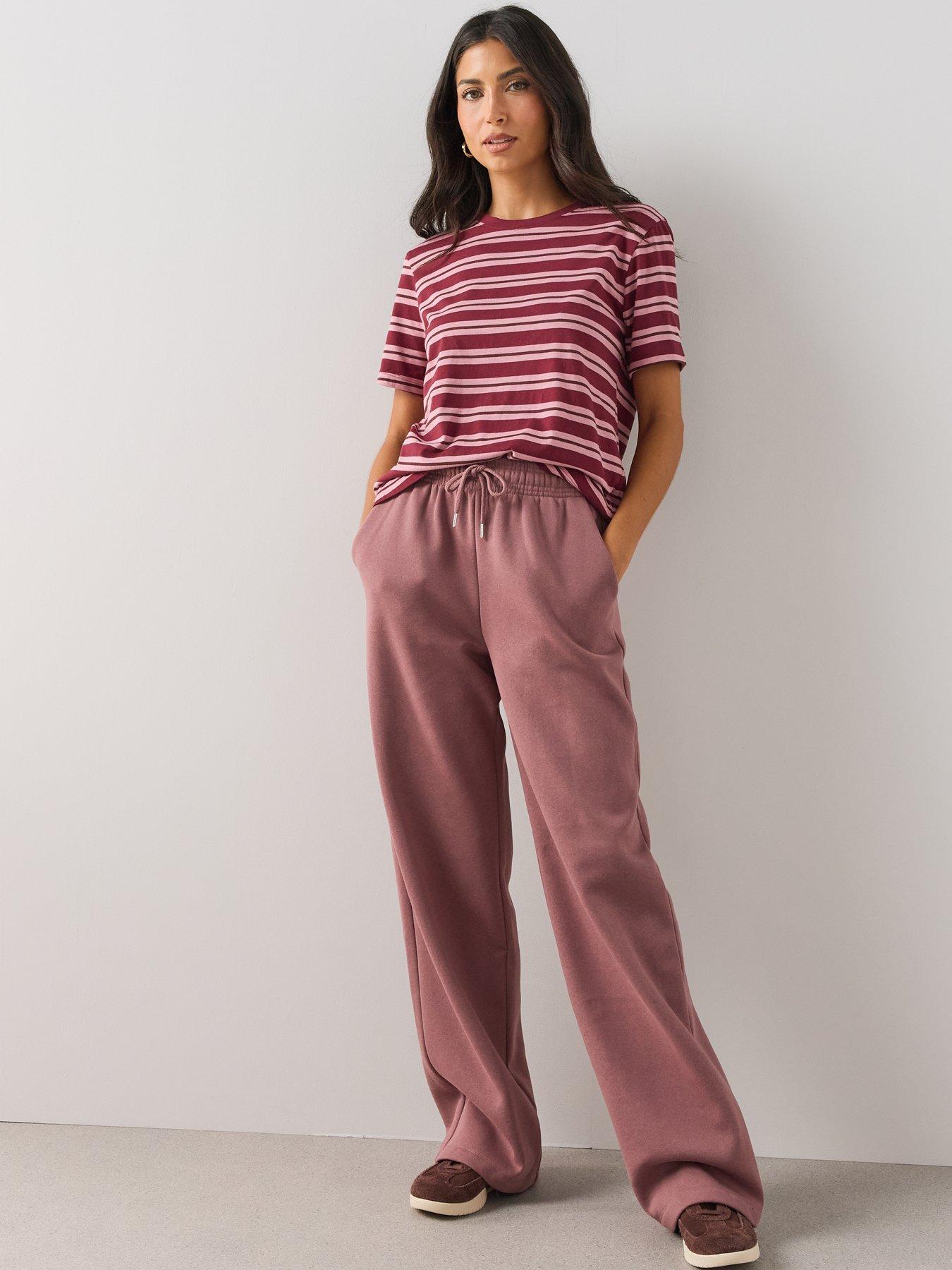 Image 6 of 6 of The Very Collection Wide Leg Relaxed Joggers