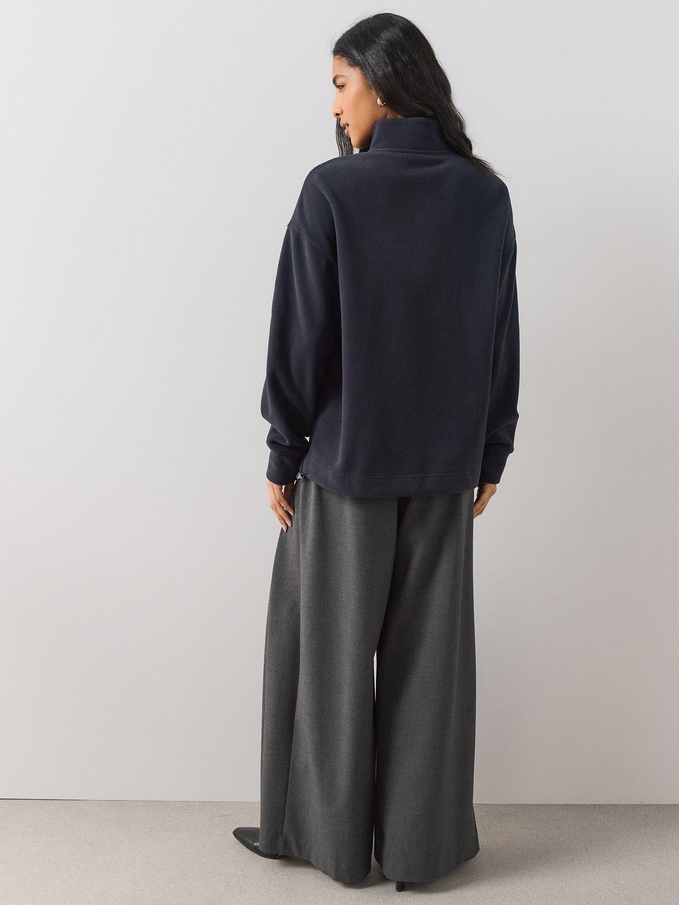 Image 2 of 6 of The Very Collection Funnel Neck Fleece