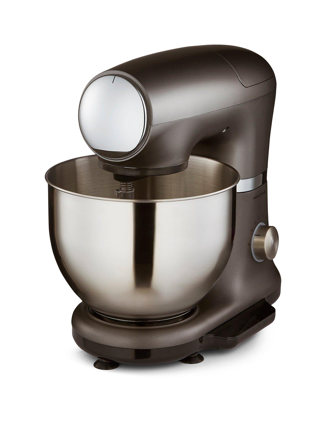 Image 1 of 8 of Morphy Richards Stand Mixer Grey