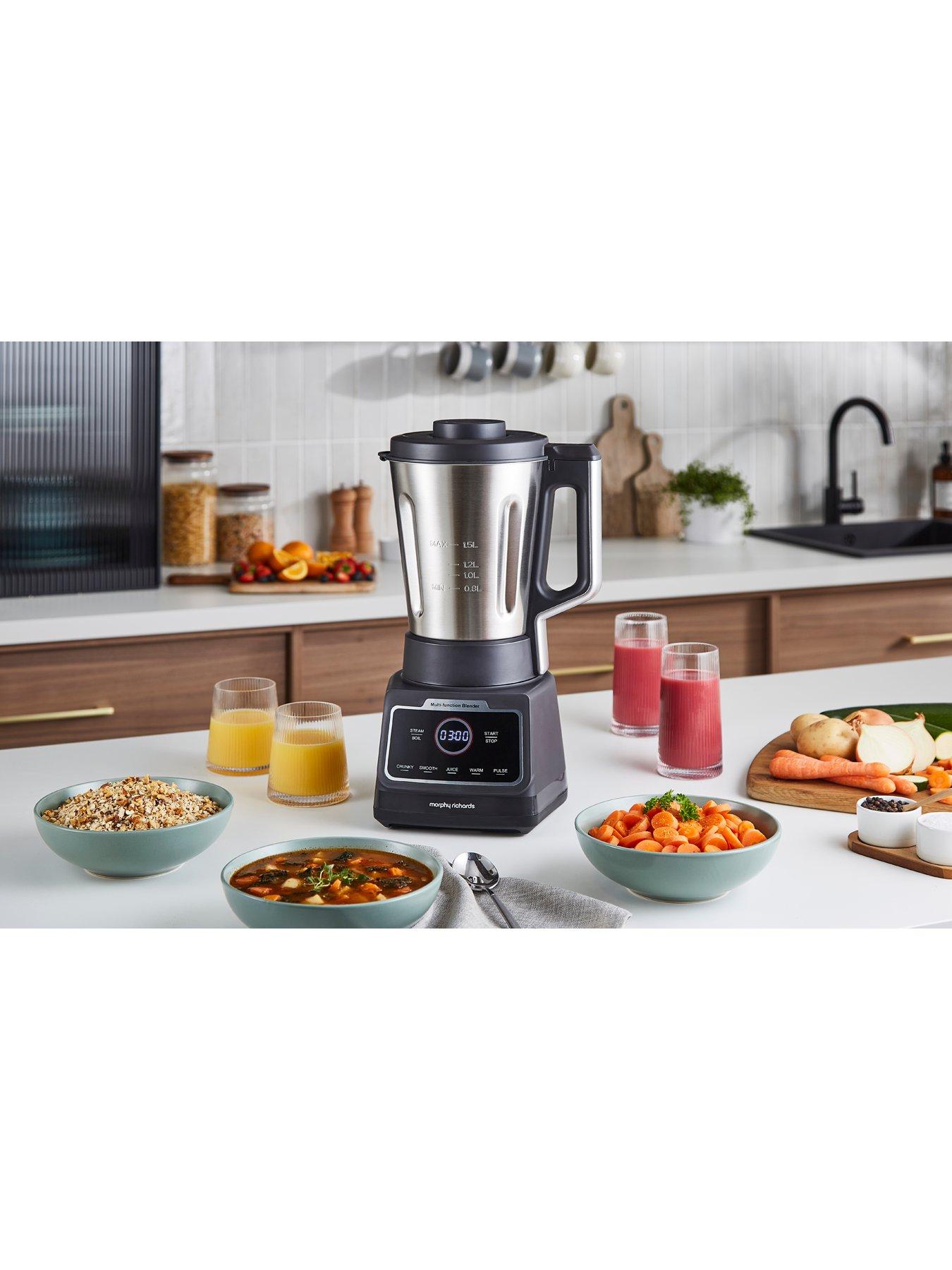 Image 2 of 8 of Morphy Richards 1.5L MixFlex Multifunction 6-in-1 Blender & Soup Maker