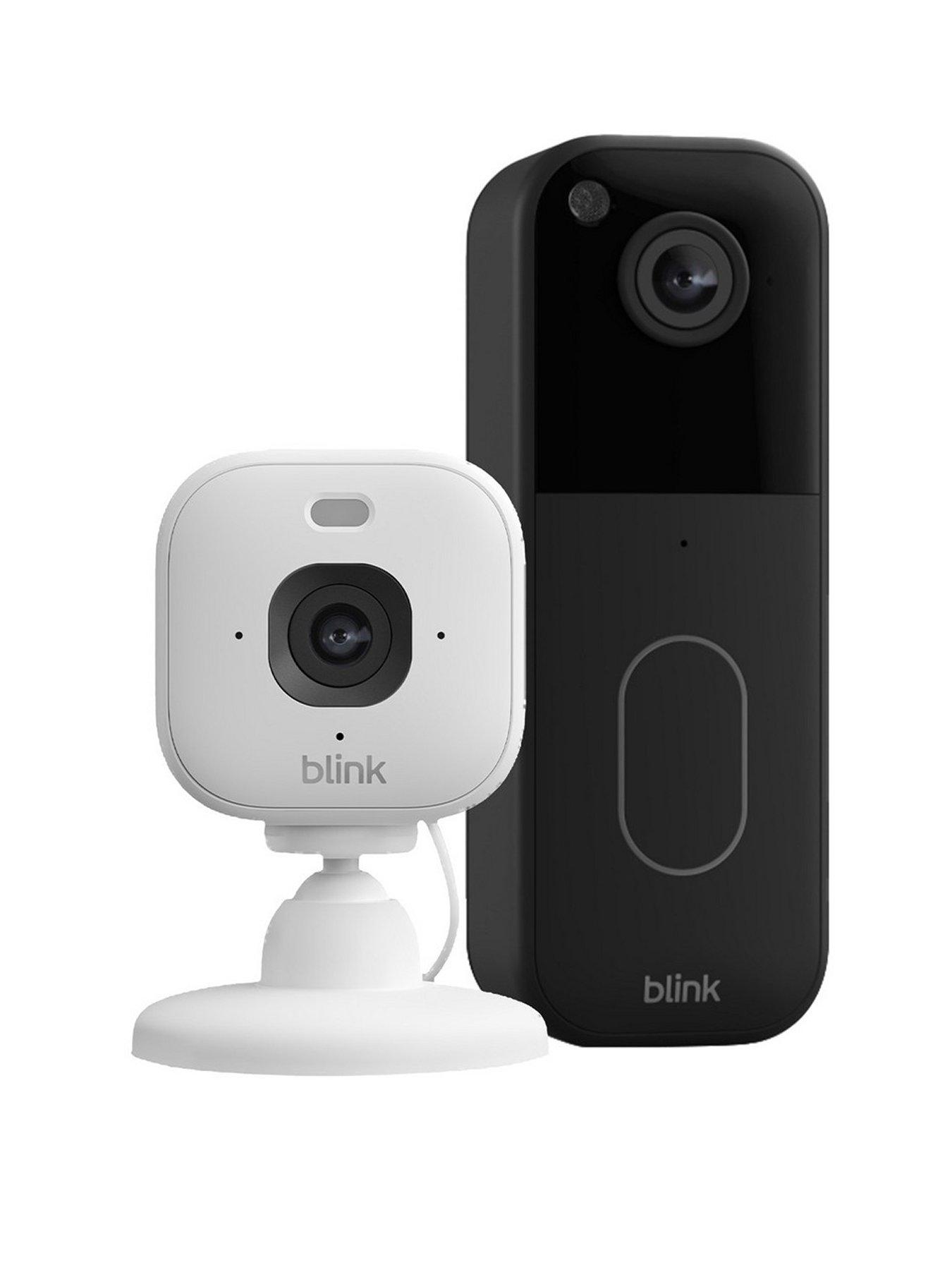 Blink Video Doorbell (2nd Gen)  &  Mini 2K+ Smart Camera Bundle