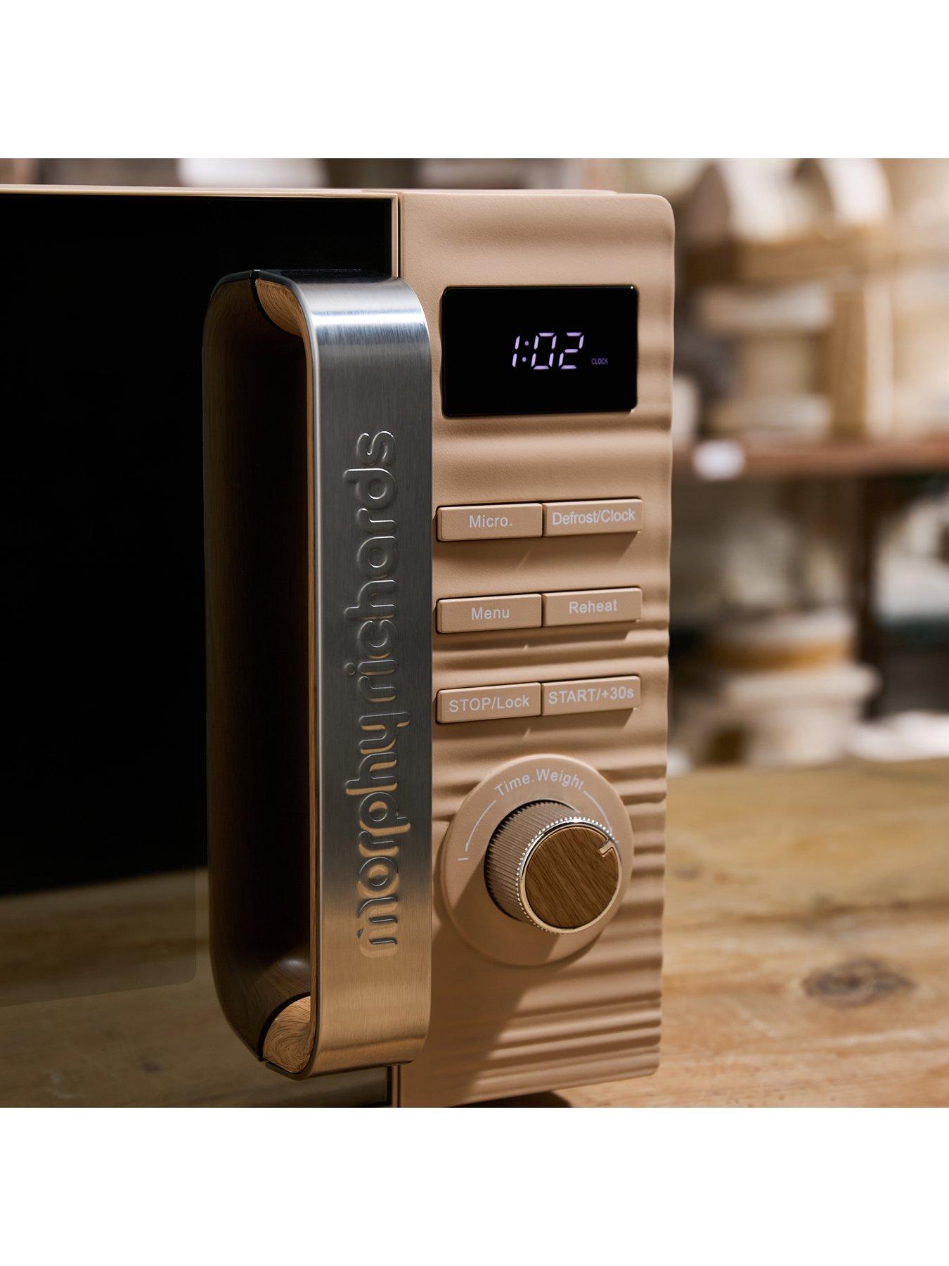 morphy-richards-clay-20l-800w-brown-digital-microwave-felsparoutfit