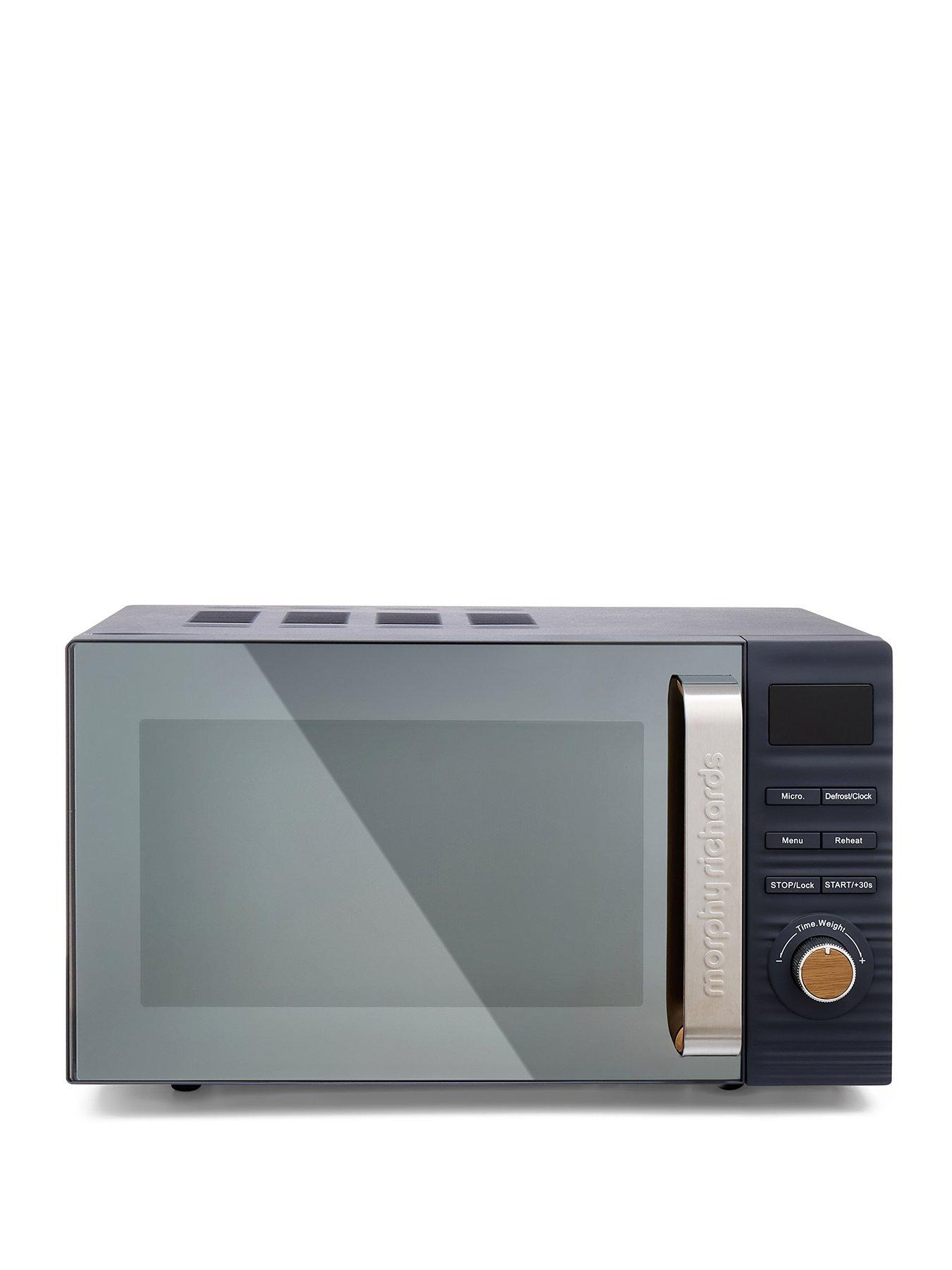 Morphy Richards Clay 20L 800W Grey Digital Microwave - Flint