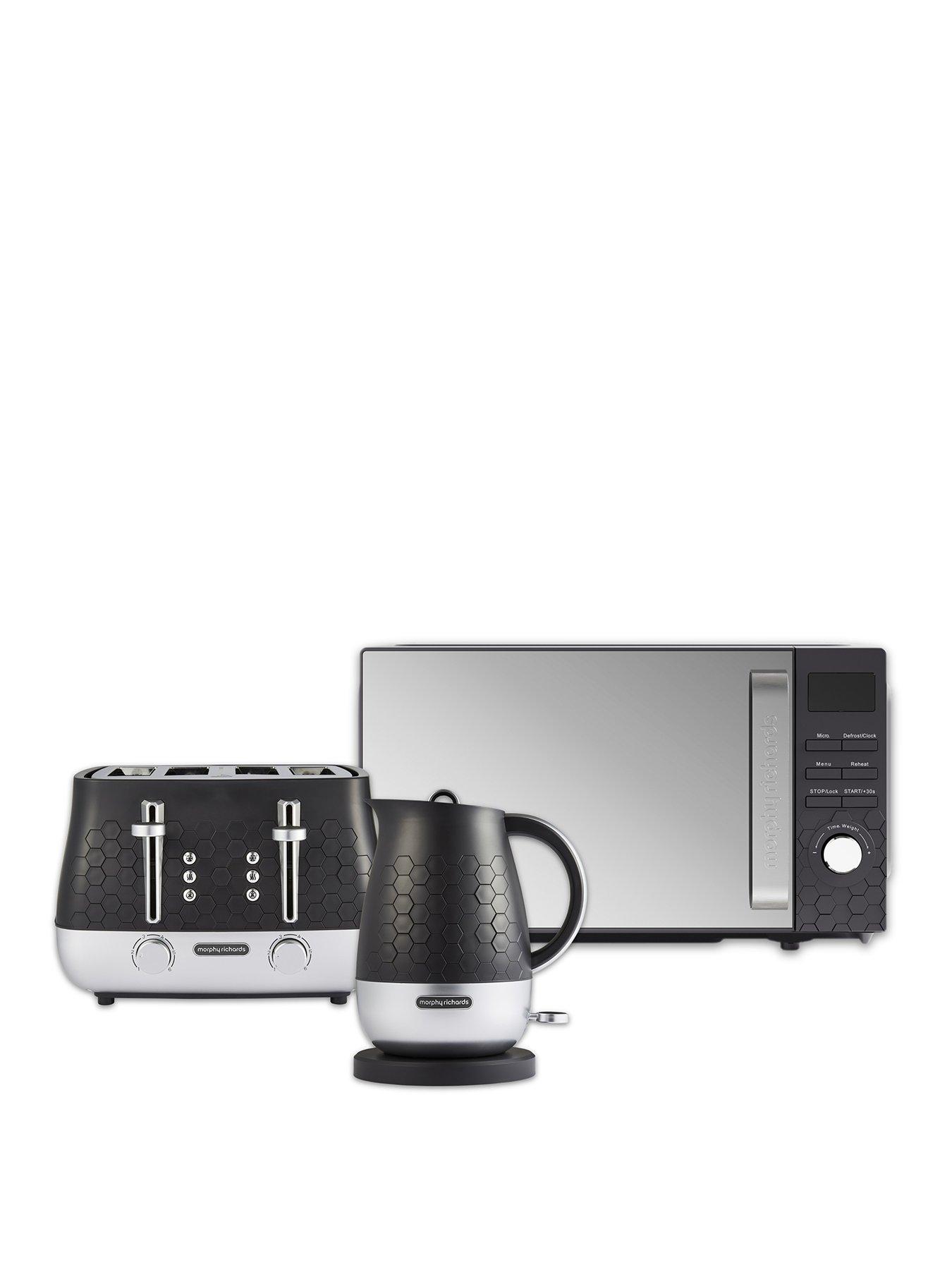 Morphy Richards Cassini Kettle, Toaster, Microwave Moonless Night