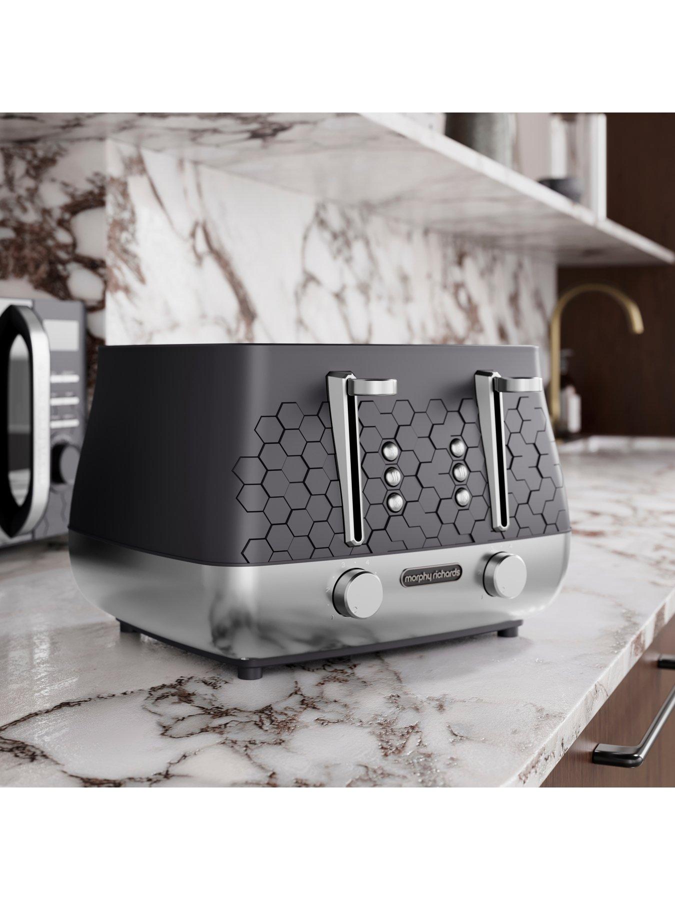 Image 4 of 7 of Morphy Richards Cassini Kettle, Toaster, Microwave Moonless Night