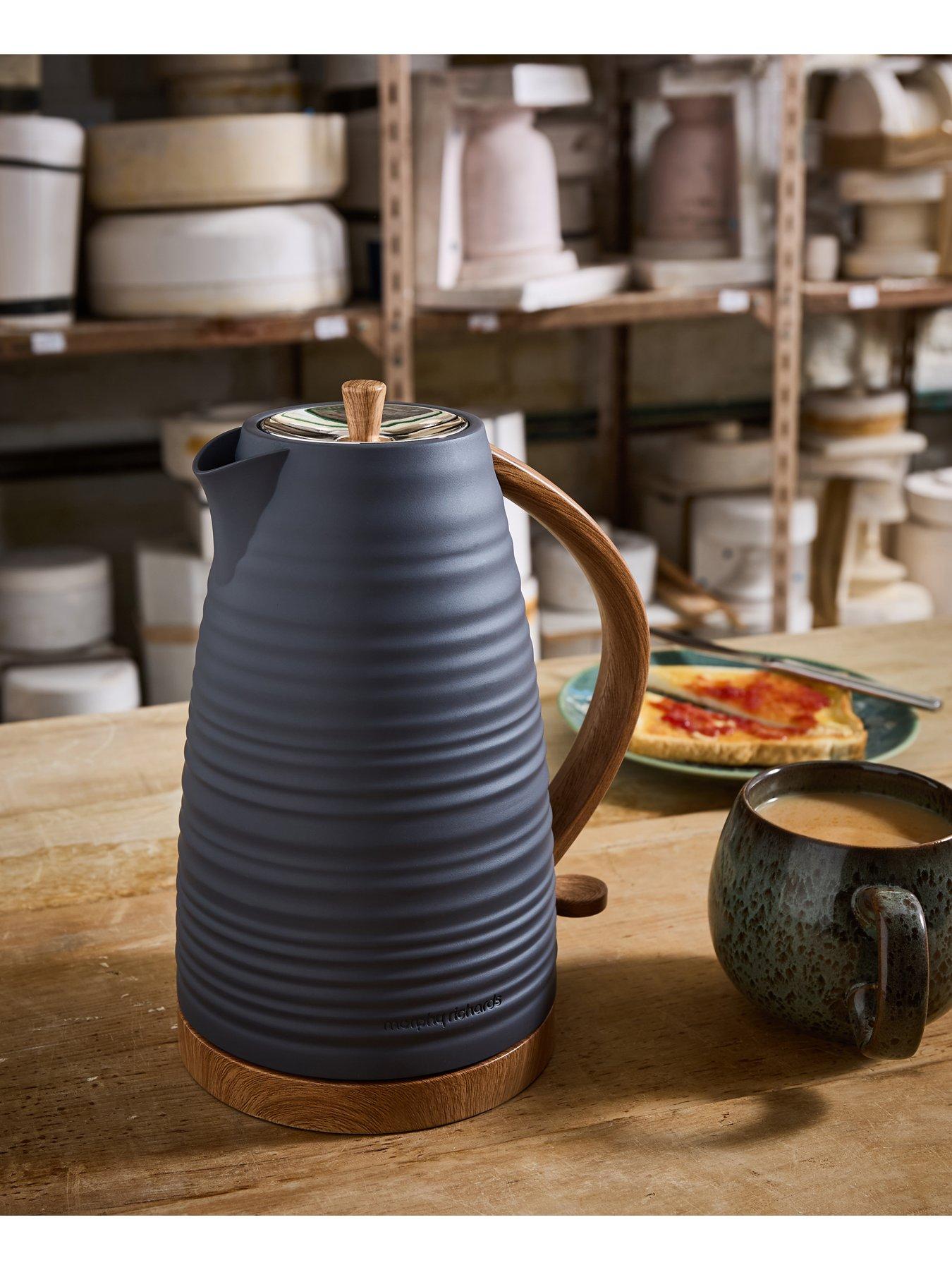 Image 3 of 8 of Morphy Richards Clay 1.7L Grey Jug Kettle - Flint