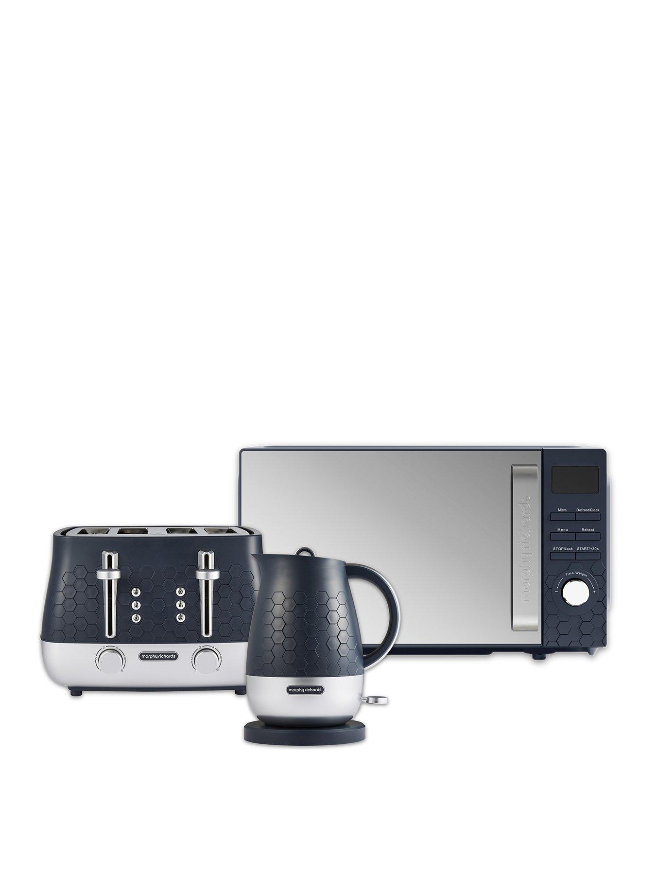 Morphy Richards Cassini Kettle, Toaster, Microwave Outer Space