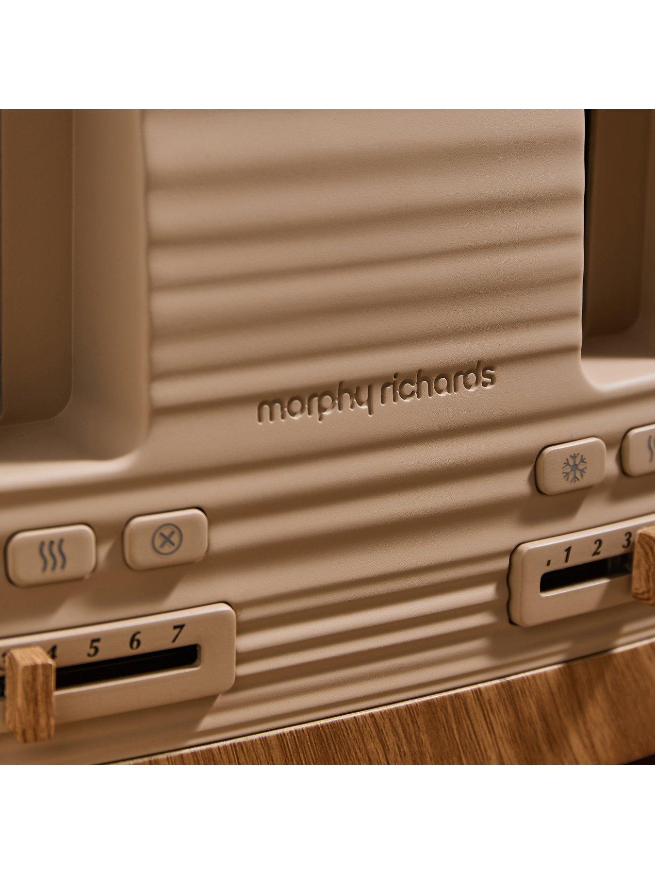 Image 7 of 8 of Morphy Richards Clay 4-Slice Brown Toaster - Felspar