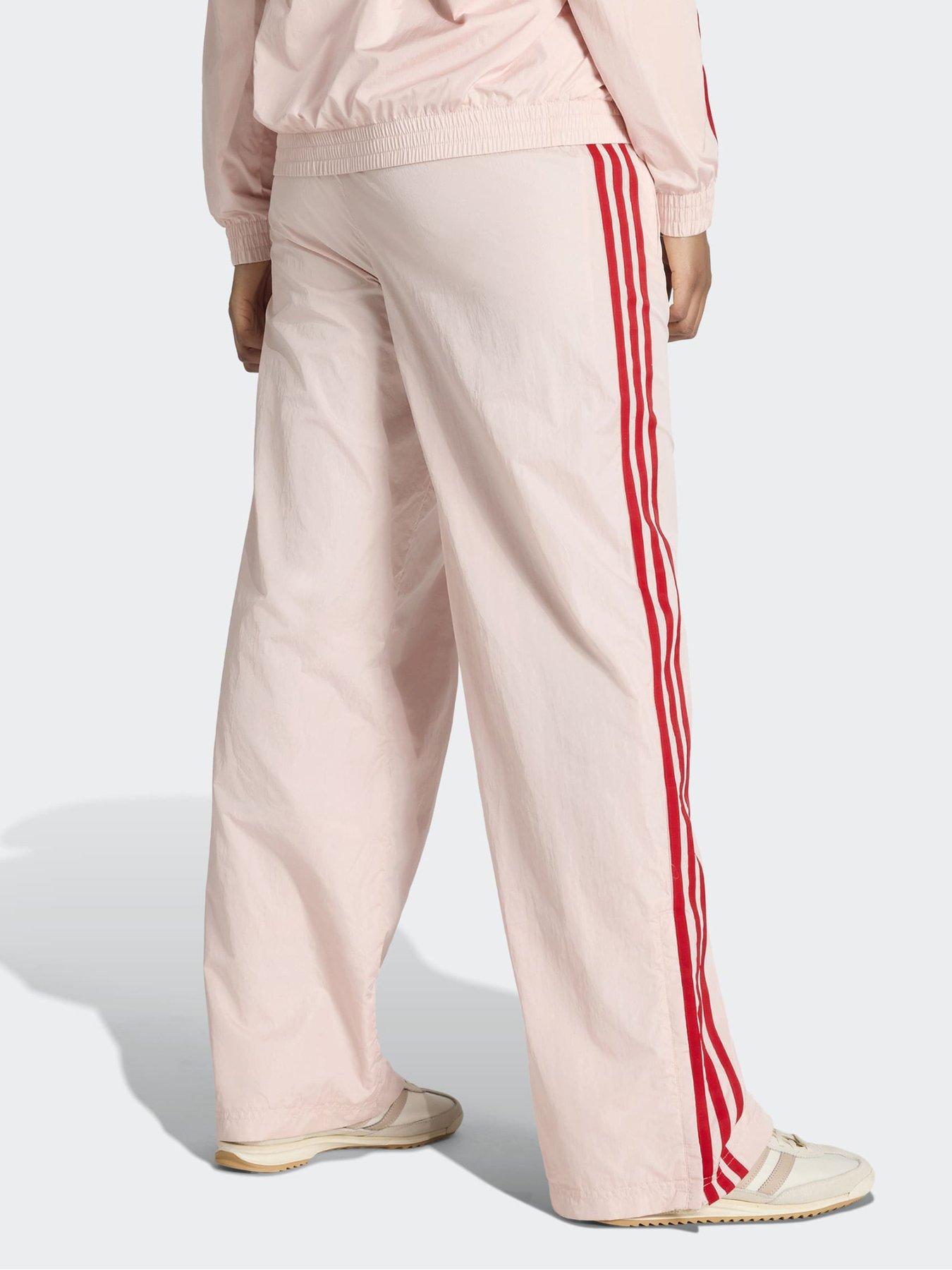Image 2 of 6 of adidas Originals Womens Firebird Loose Trackt Pants - Pink